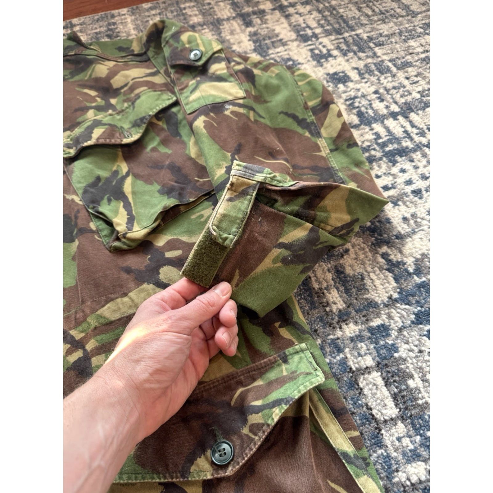 Vintage VINTAGE PLIC Group British Army Combat Jacket Jacket L Size US L / EU 52-54 / 3 - 4 Thumbnail