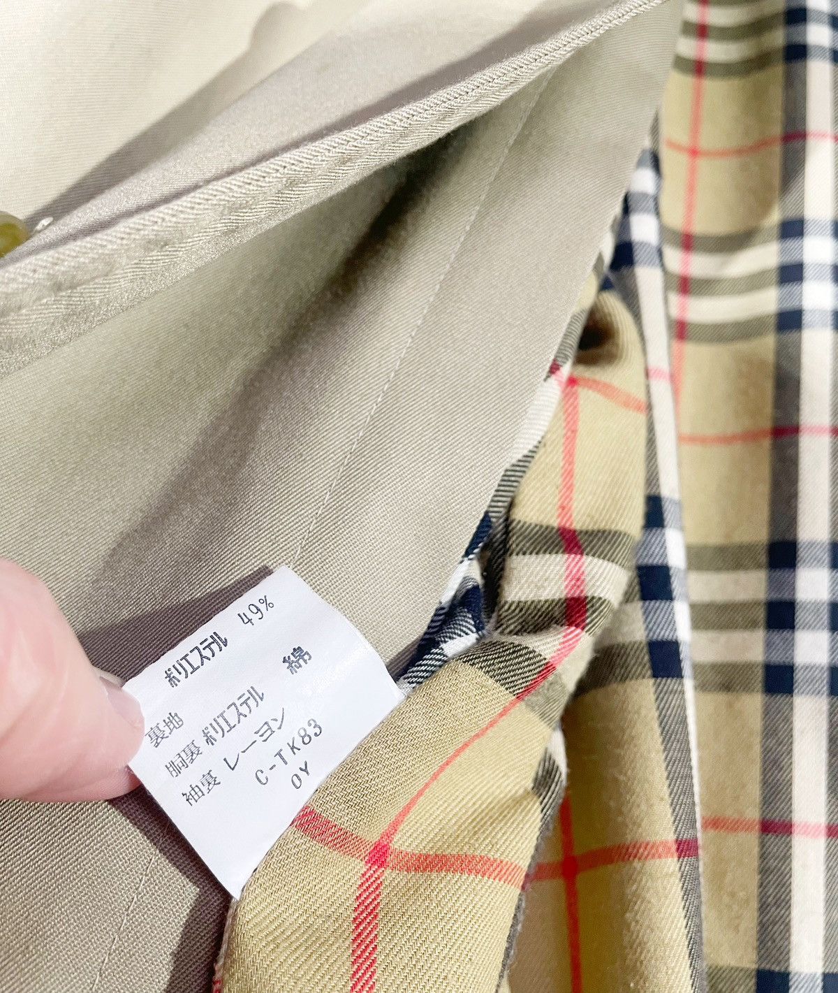 Burberry × Vintage Burberry Men Long Trench Coat Nova Check Vintage Size L 80s Size US L / EU 52-54 / 3 - 8 Thumbnail