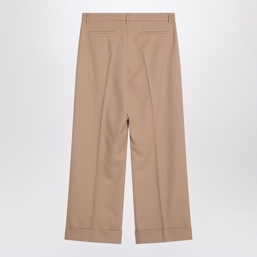 Valentino o1d2blof1025 Wool Pants in Camel Size US 32 / EU 48 - 2 Thumbnail