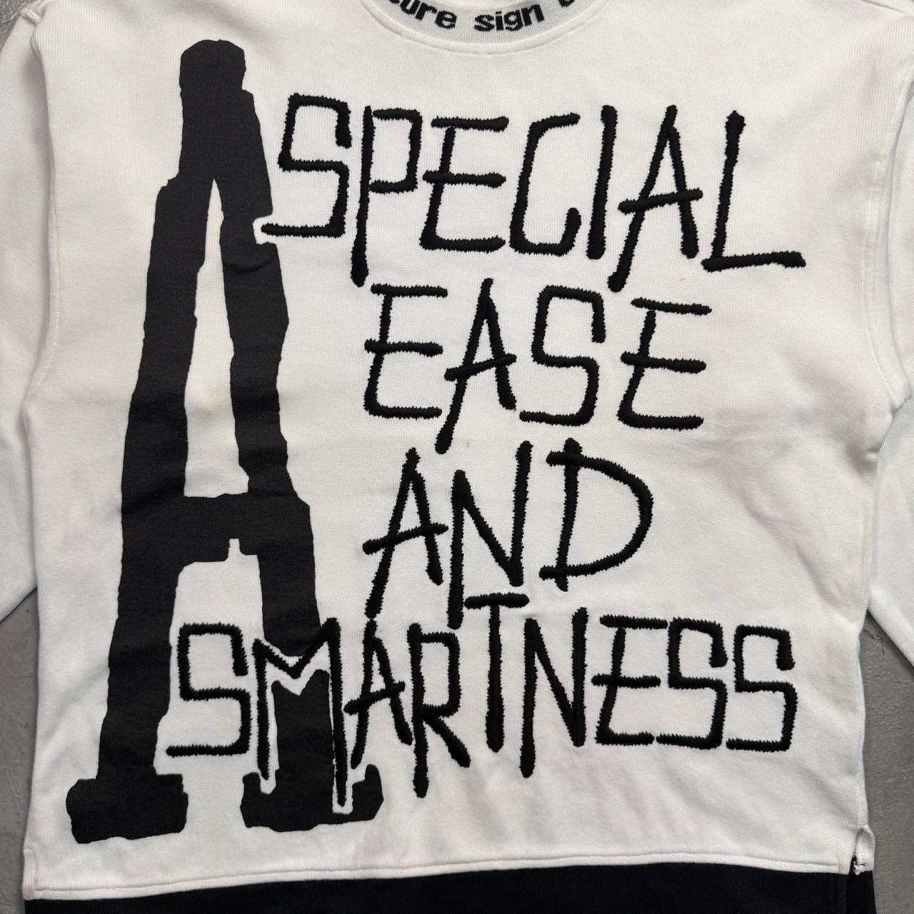 Japanese Brand Vintage SANTA FE Graphic Knit Crewneck “Special Ease” Size US M / EU 48-50 / 2 - 8 Thumbnail