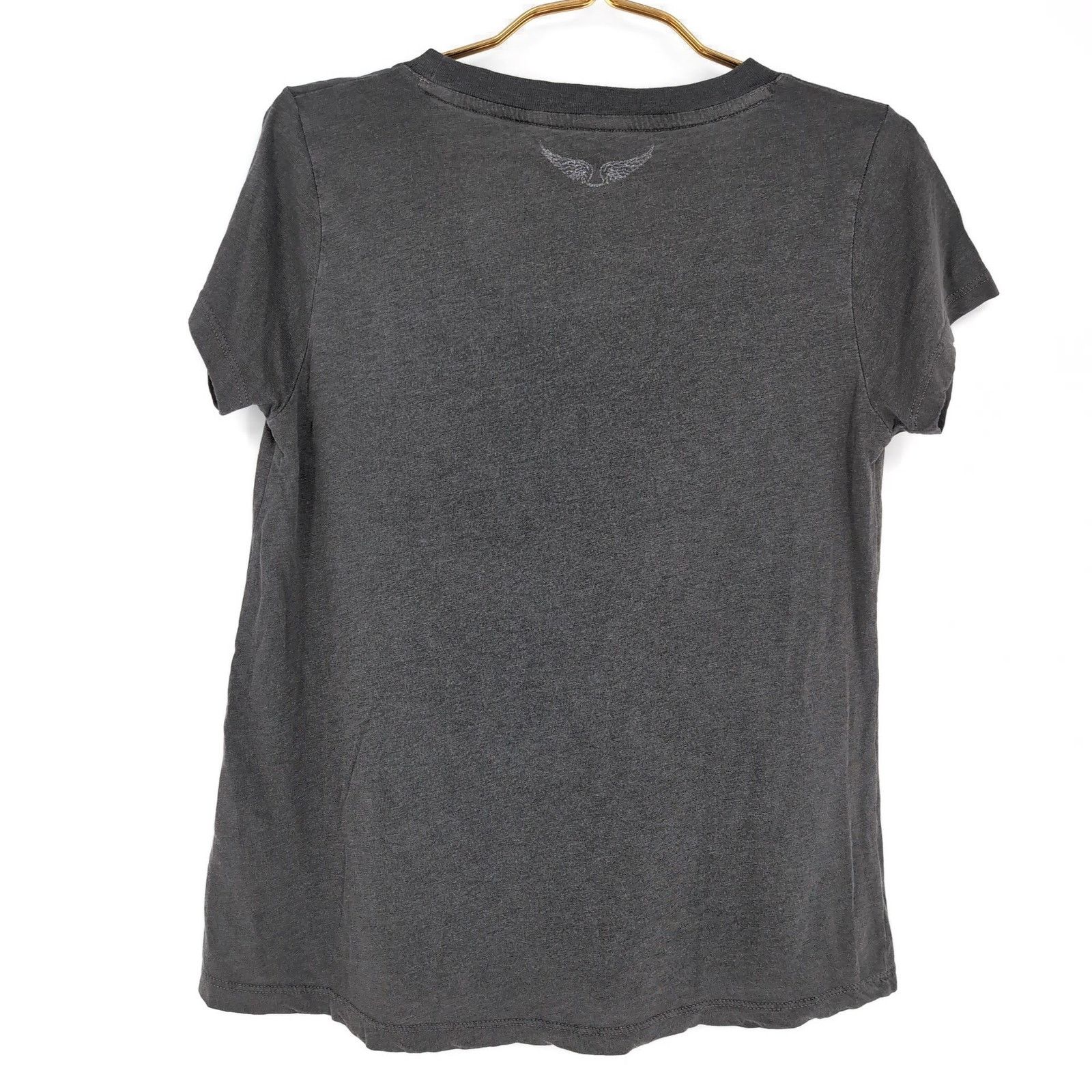 Zadig & Voltaire Zadig & Voltaire Tiny Slub Overdyed T-Shirt - Size S - NWOT Size S / US 4 / IT 40 - 12 Thumbnail