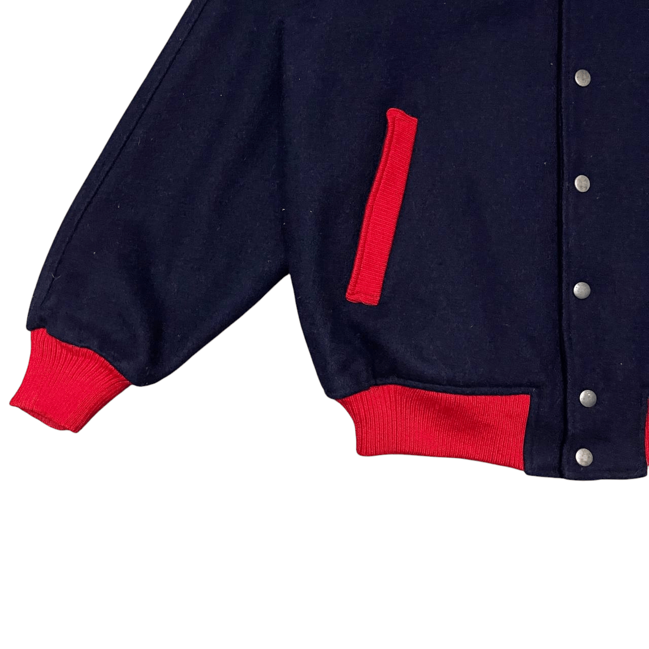 Japanese Brand Vintage Bobson Wool Varsity/Bomber Jacket Size US M / EU 48-50 / 2 - 3 Thumbnail