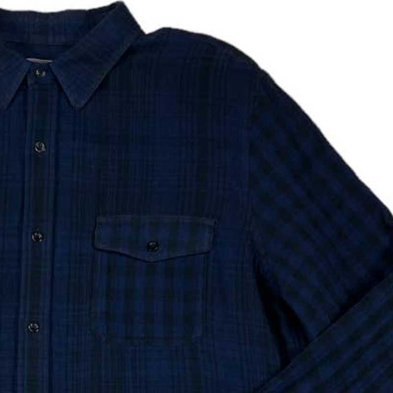 Vince Vince Blue Button Down Cotton Shirt | Size XL Size US XL / EU 56 / 4 - 3 Thumbnail