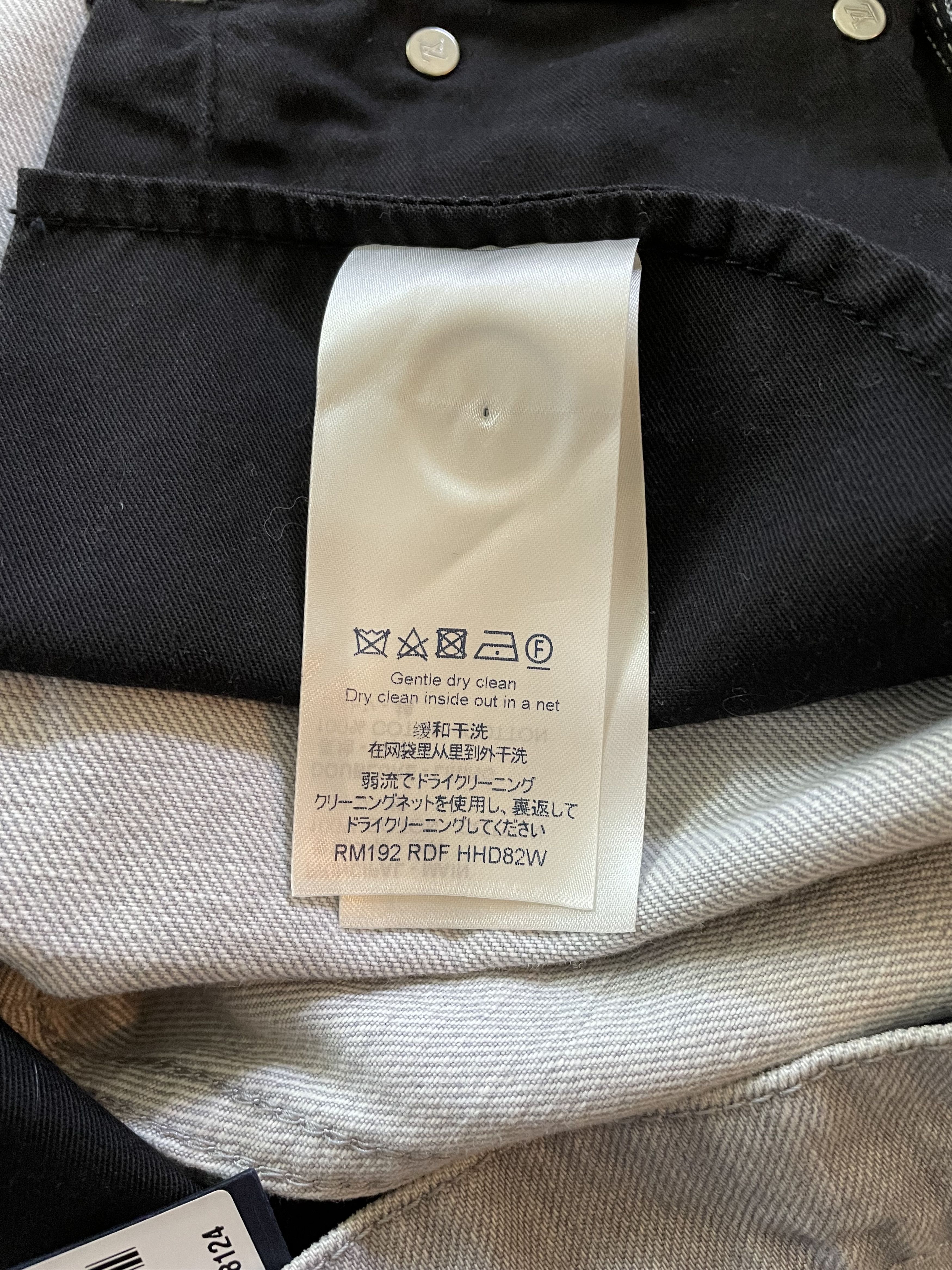 Louis Vuitton Virgil Abloh Era Slim Denim Size US 32 / EU 48 - 13 Thumbnail