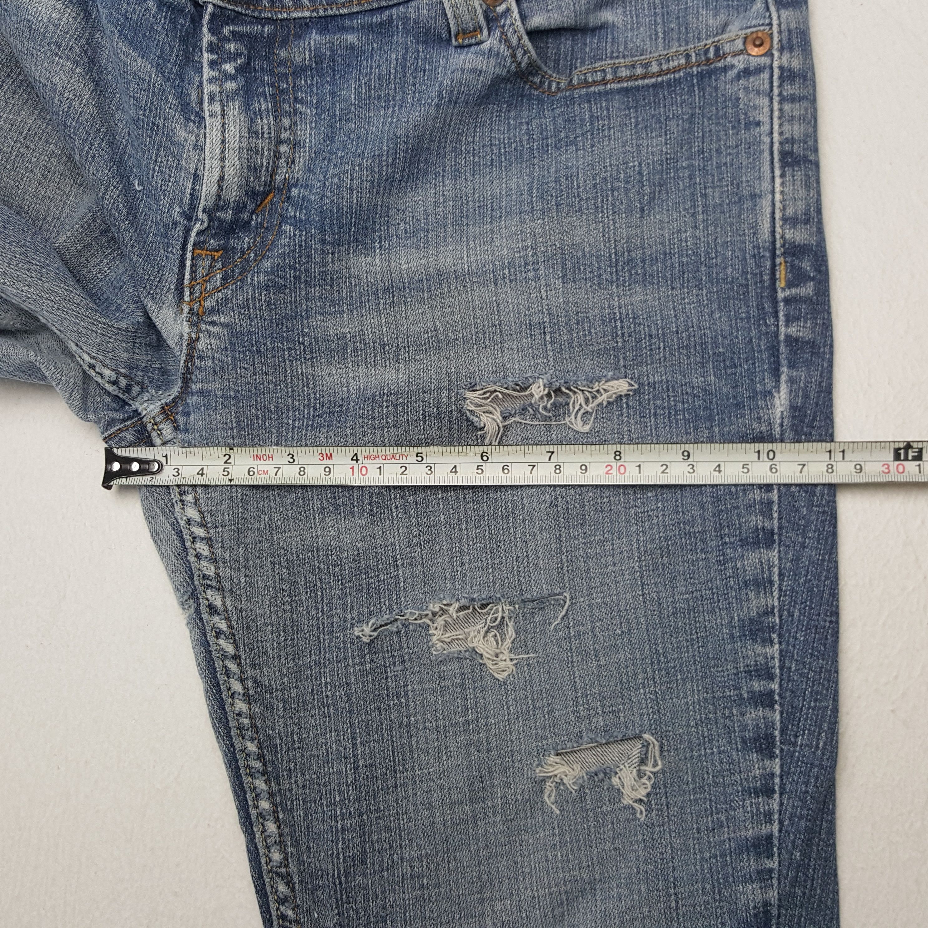 Levi's × Vintage Vintage Levi's Too Superlow Denim Jeans Size 34" / US 12 / IT 48 - 9 Thumbnail