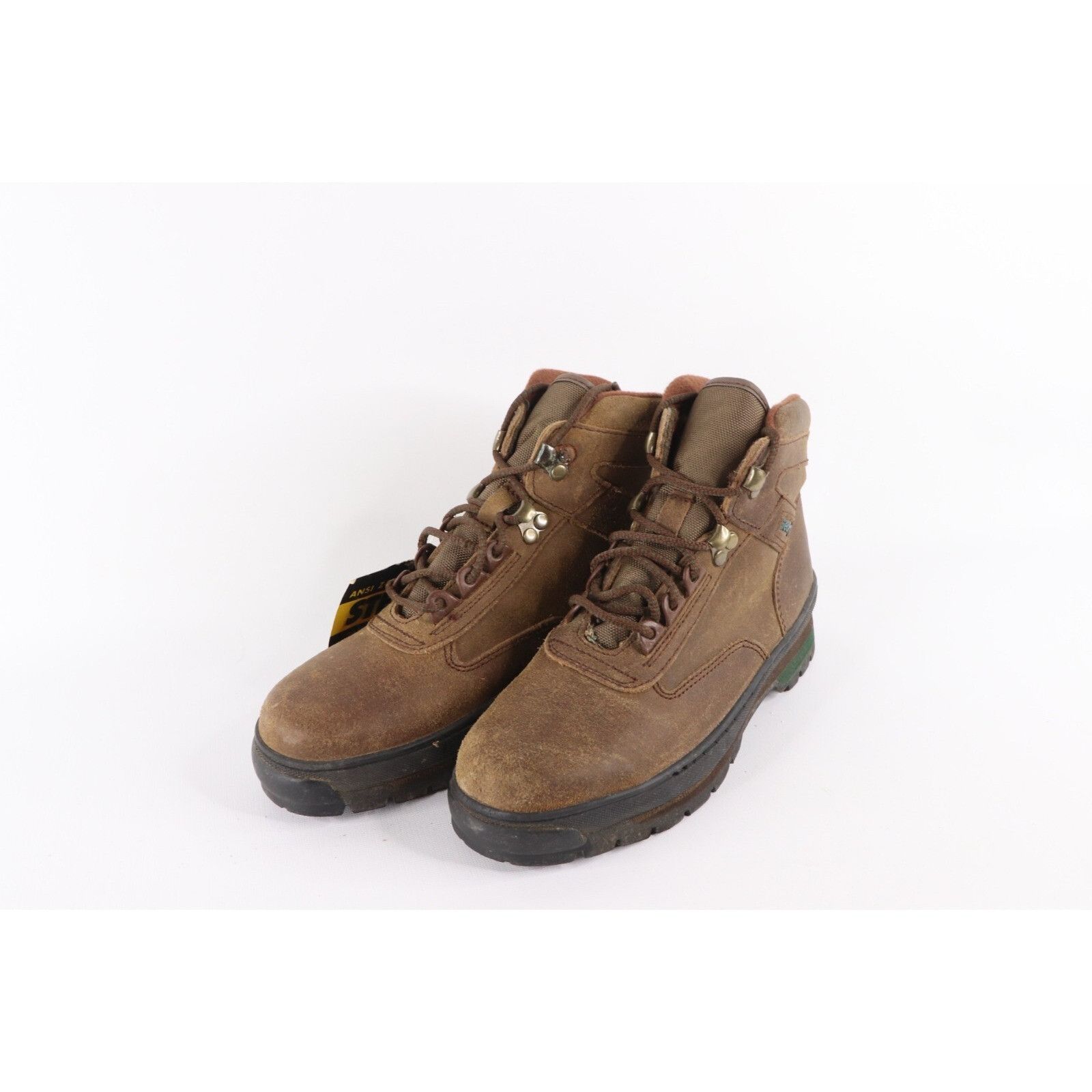 Vintage Deadstock Vintage 90s Steel Toe Suede Leather Chukkas Boots Size US 6.5 / EU 39-40 - 2 Thumbnail
