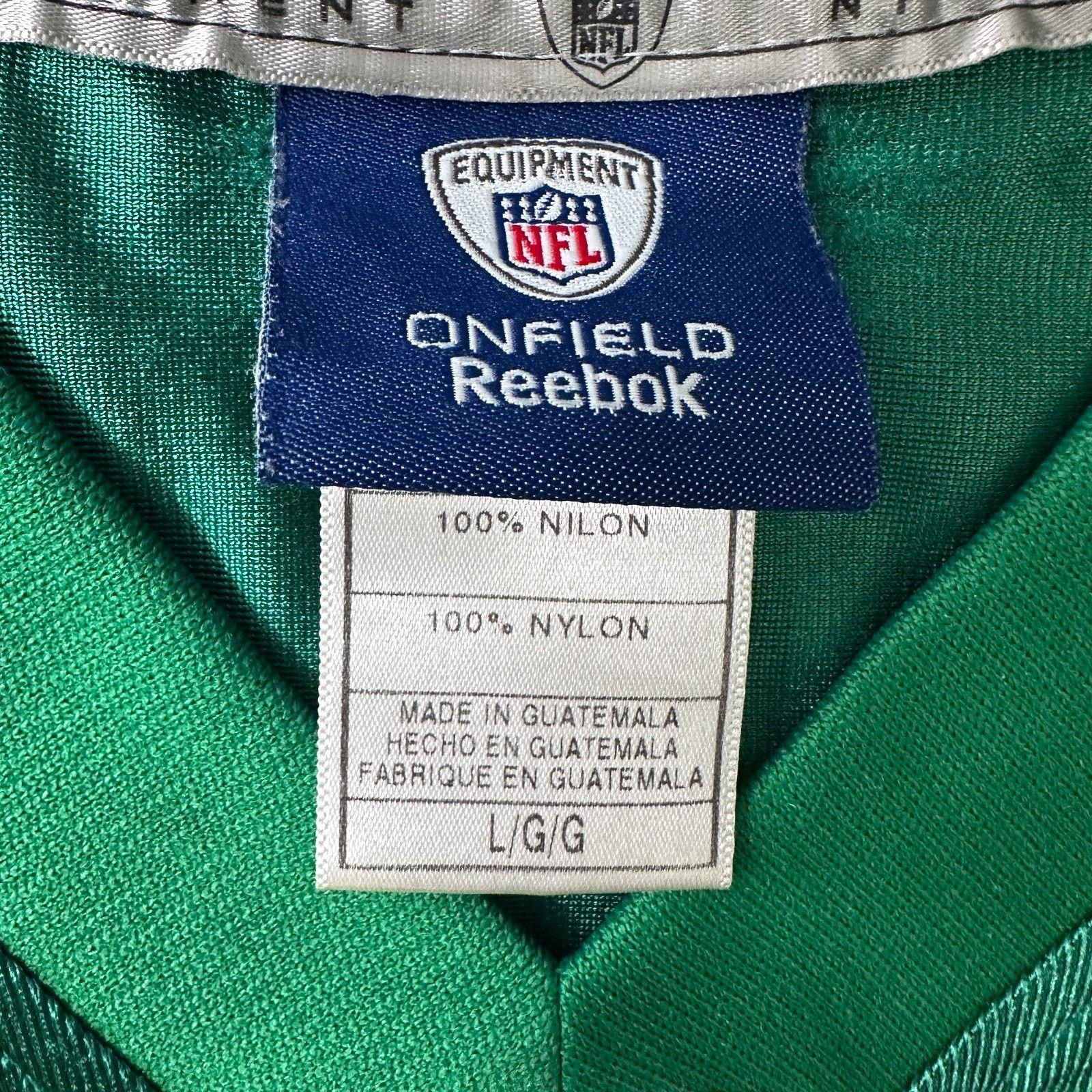 Reebok Philadelphia Eagles Kevin Kolb #4 Jersey Men’s L Kelly Green Size US L / EU 52-54 / 3 - 5 Thumbnail