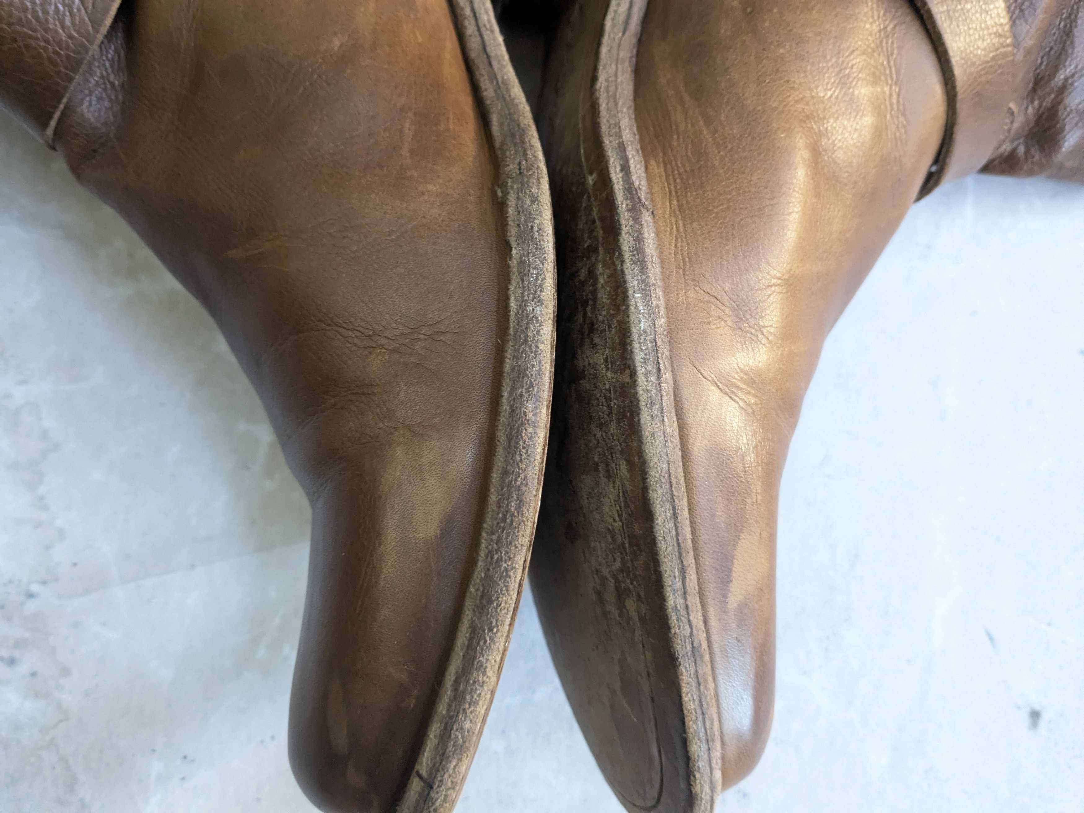 Frye Frye Harness Boots Brown Leather 11 D Leather Buckle Size US 11 / EU 44 - 13 Thumbnail