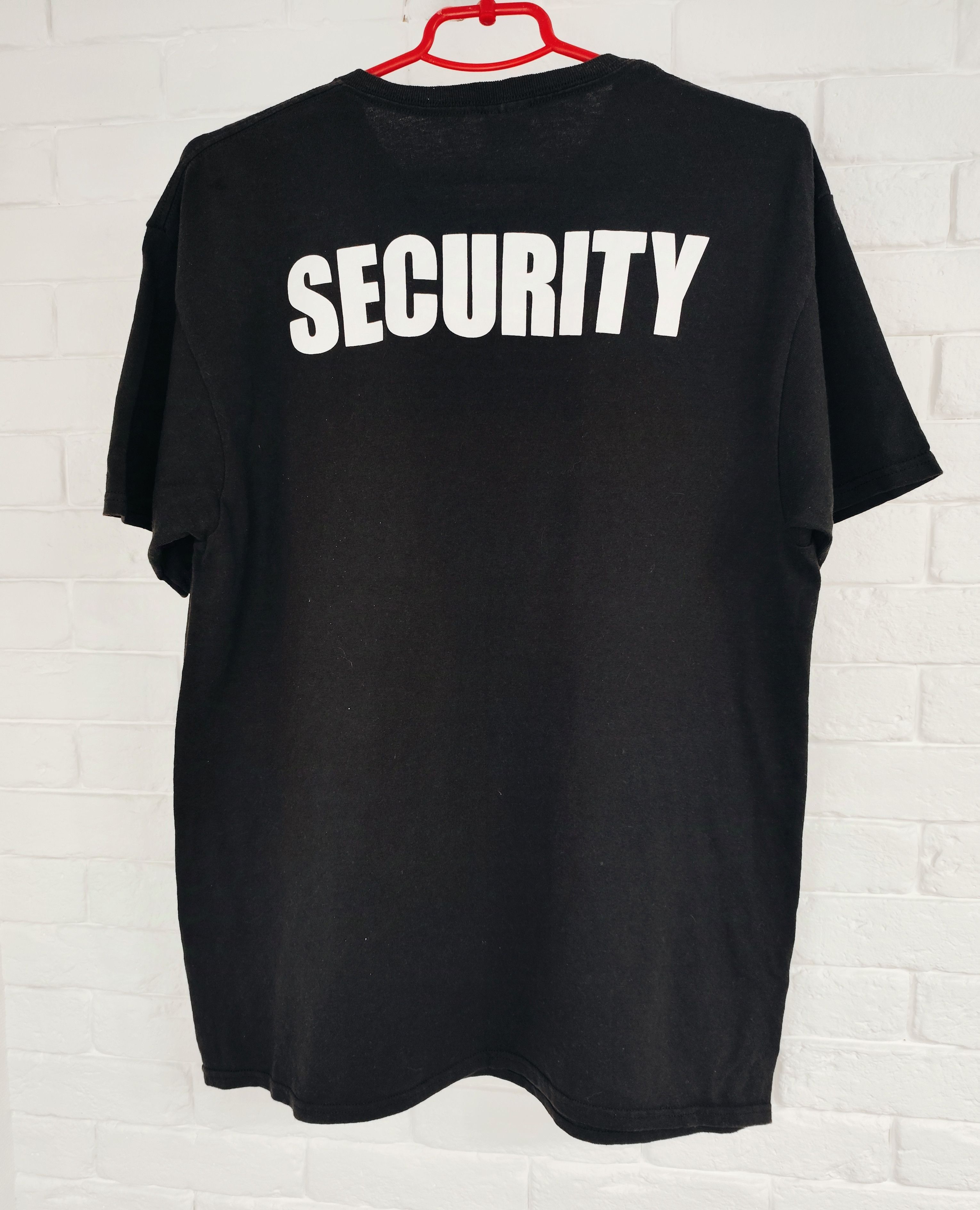 Japanese Brand × Vintage Vintage Faded Security T-Shirt Kanye West Style Size US L / EU 52-54 / 3 - 2 Thumbnail
