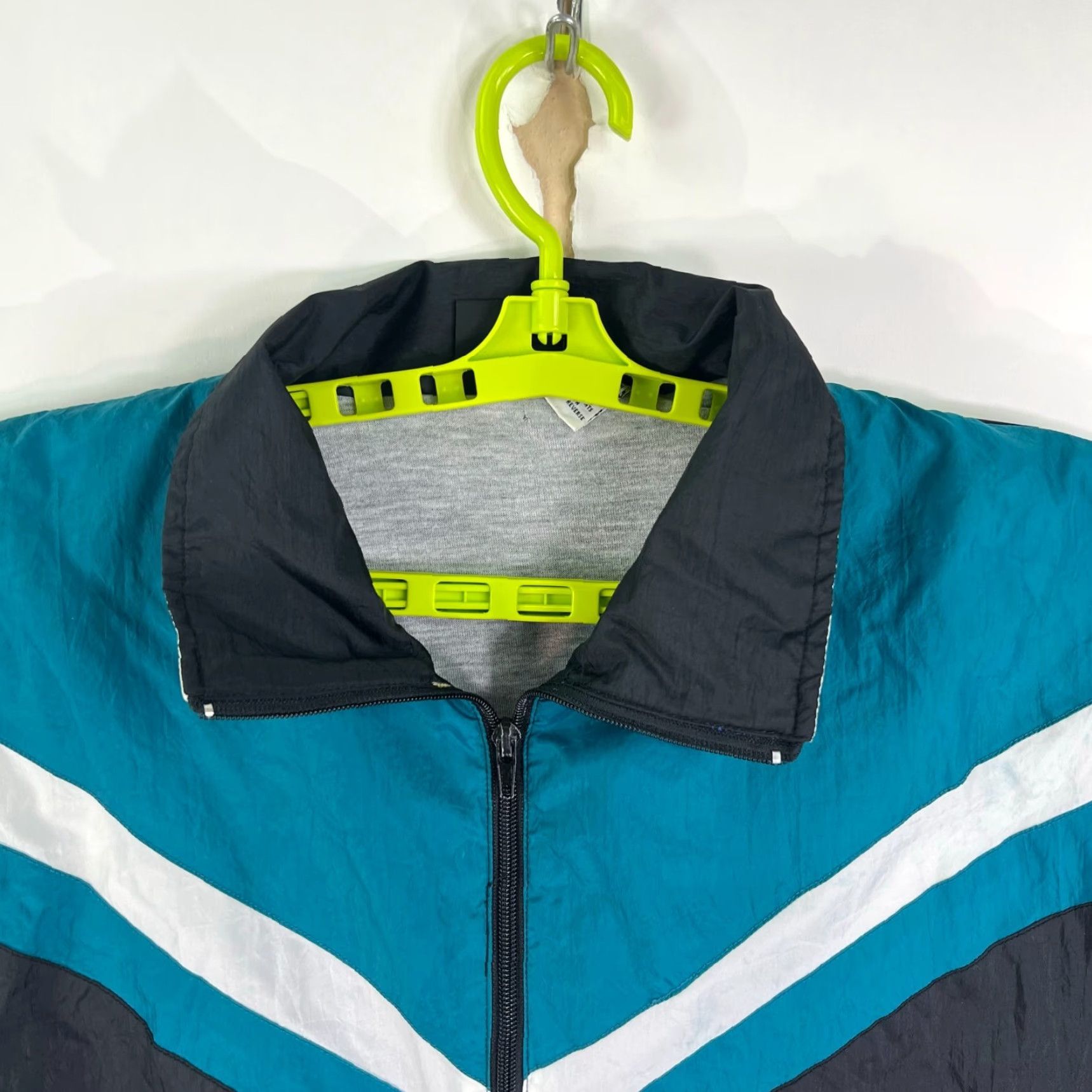 Spalding Spalding PRO Windbreaker Jacket Mens Large L Blue Vintage 80’s 90’s Size US L / EU 52-54 / 3 - 2 Thumbnail