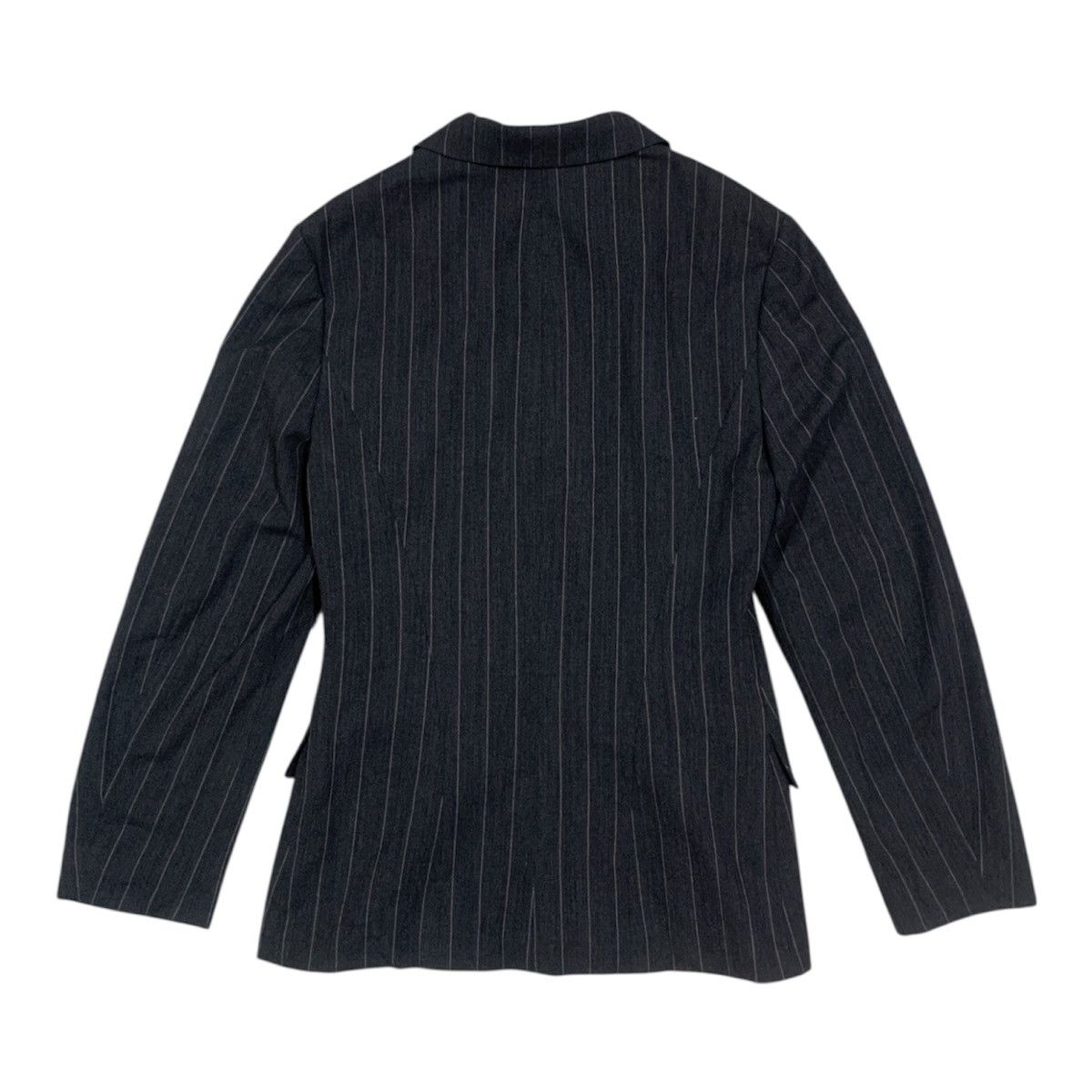 Jil Sander Vtg Jil Sander Pinstripe Double Breast Wool Blazer Size XS / US 0-2 / IT 36-38 - 5 Thumbnail