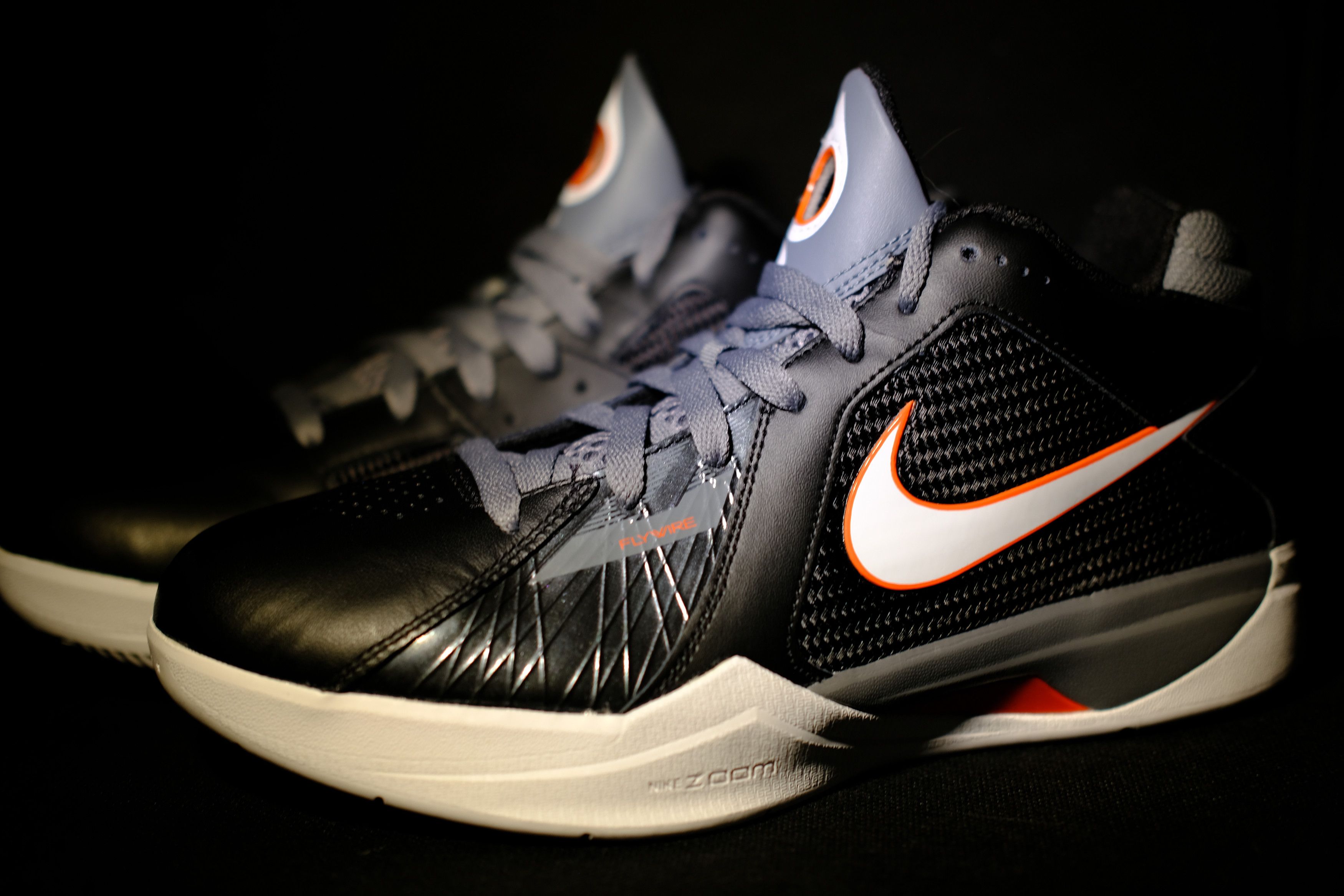 2010 NIKE Zoom KD 3 Kevin Durant Black Orange