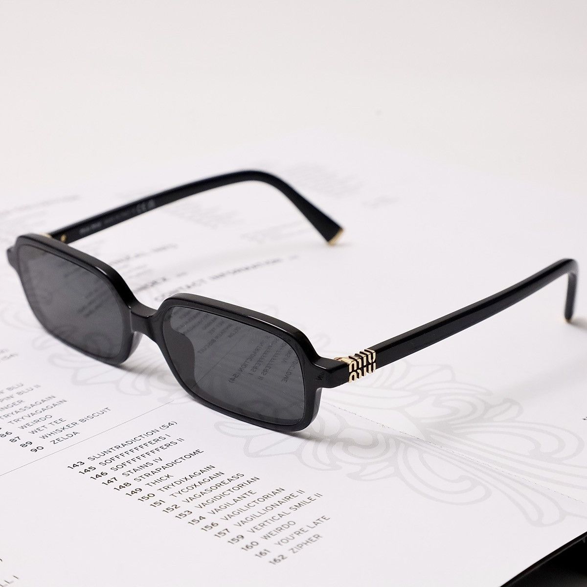 Miu Miu MIU MIU 0MU 11ZS SUNGLASSES Size ONE SIZE - 2 Thumbnail