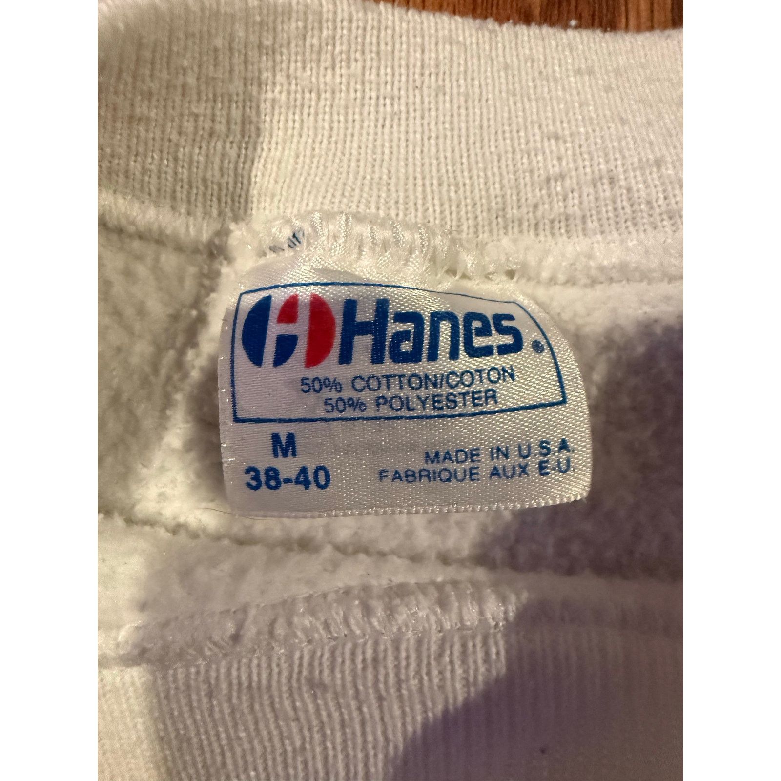 Hanes White 1990 HP Tech CRT Monitors Sweater Size US M / EU 48-50 / 2 - 3 Thumbnail