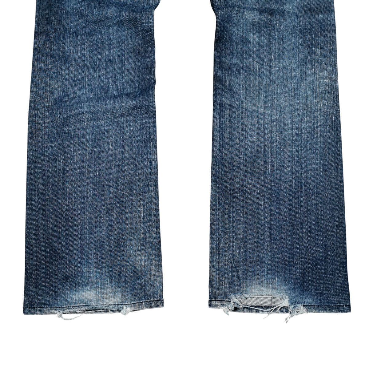 Taverniti Taverniti So Jeans Flared Distressed Bootcut Denim Y2K Style Size US 30 / EU 46 - 9 Thumbnail