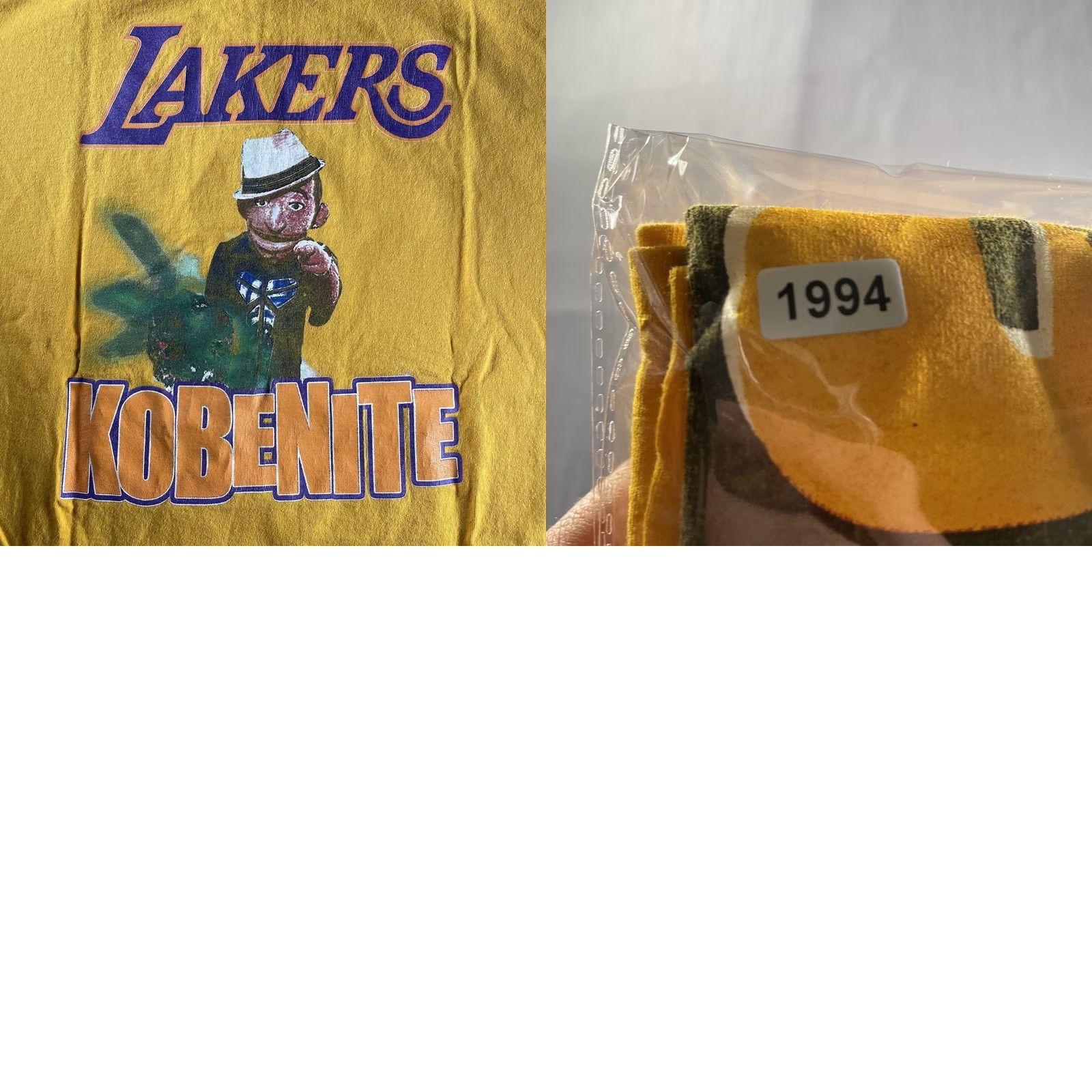 Nike Nike Shirt Men XL T-Shirt Kobe Bryant Y2K Kobenite Commercial Basketball Yellow Size US XL / EU 56 / 4 - 8 Thumbnail