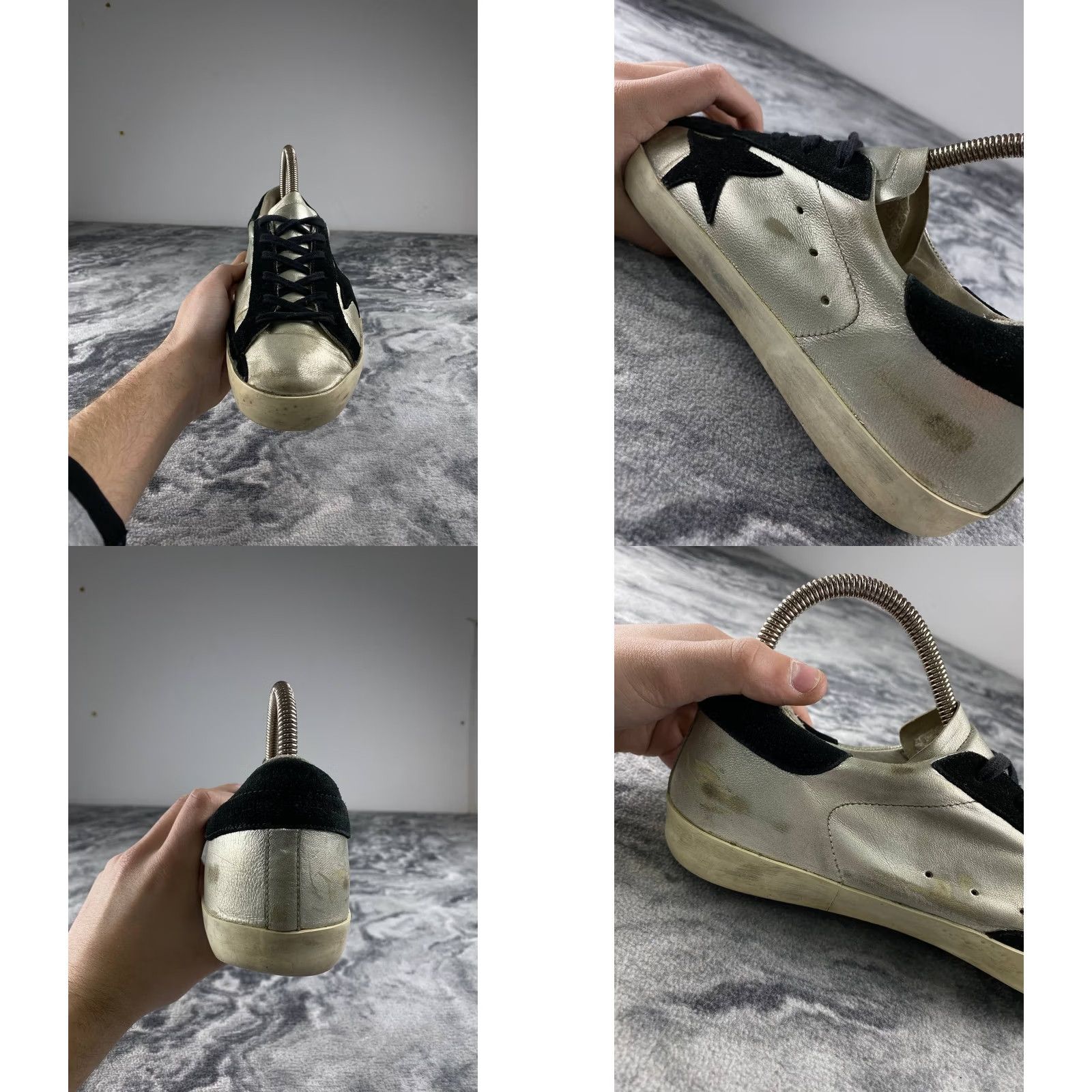 Golden Goose Golden Goose Superstar Leather Trainers Women Size 40 White Sneaker Shoes Leather Upper Lining Insole Outsole Casual Walking 2024 Shoes Size US 10 / IT 40 - 9 Thumbnail