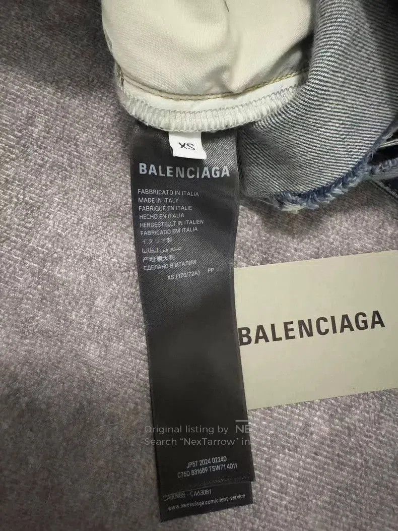 Balenciaga Balenciaga 25 Summer Denim Shorts. Size US 26 / EU 42 - 4 Thumbnail