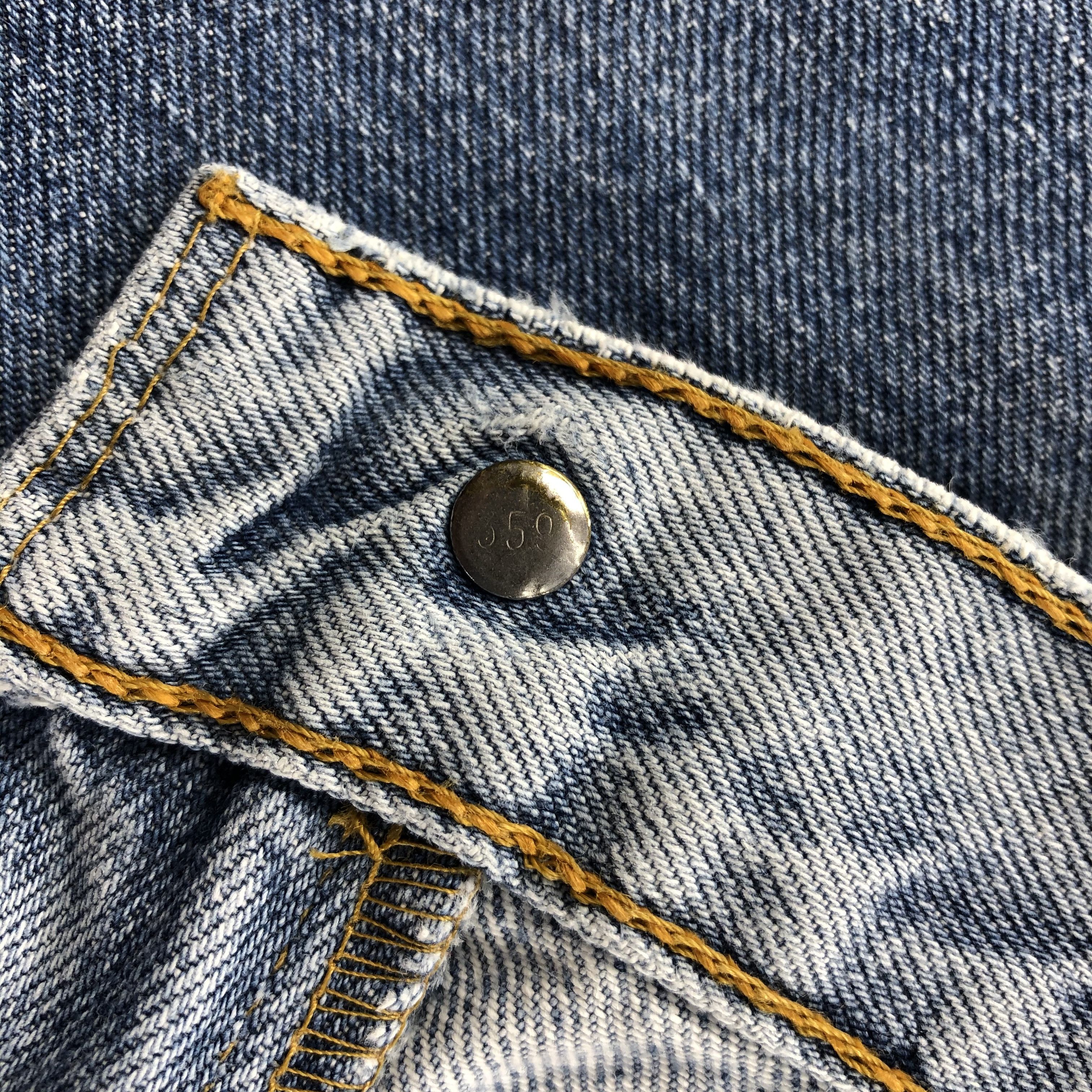 Levi's Vintage 90s Blue Wash Levis 506 Jeans-J1885 Size US 33 - 11 Thumbnail
