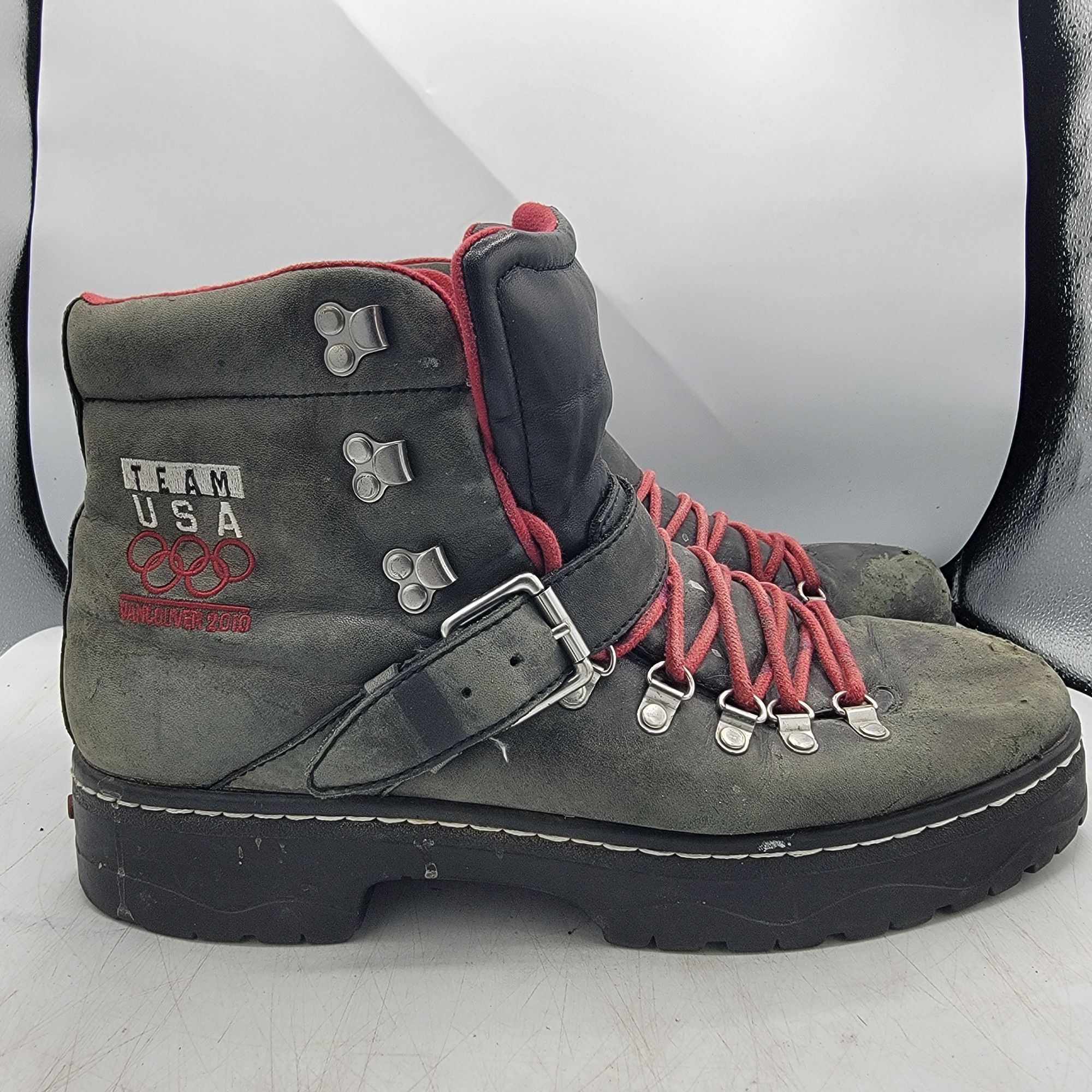 Polo Ralph Lauren Polo By Ralph Lauren Mens 12 D Gray Boots Team USA Vancouver Grailed