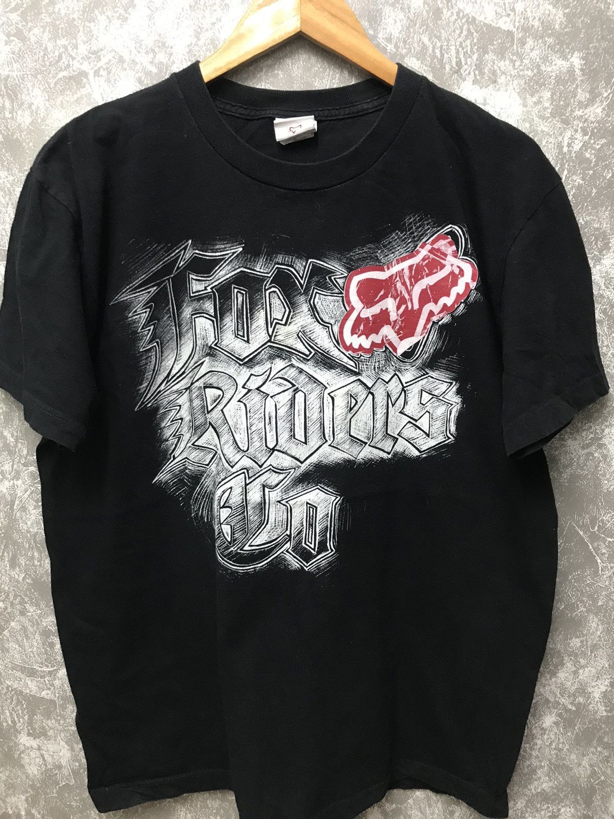 Fox Racing × Vintage Vintage Fox Riders Co Logo Tee Size US L / EU 52-54 / 3 - 1 Thumbnail