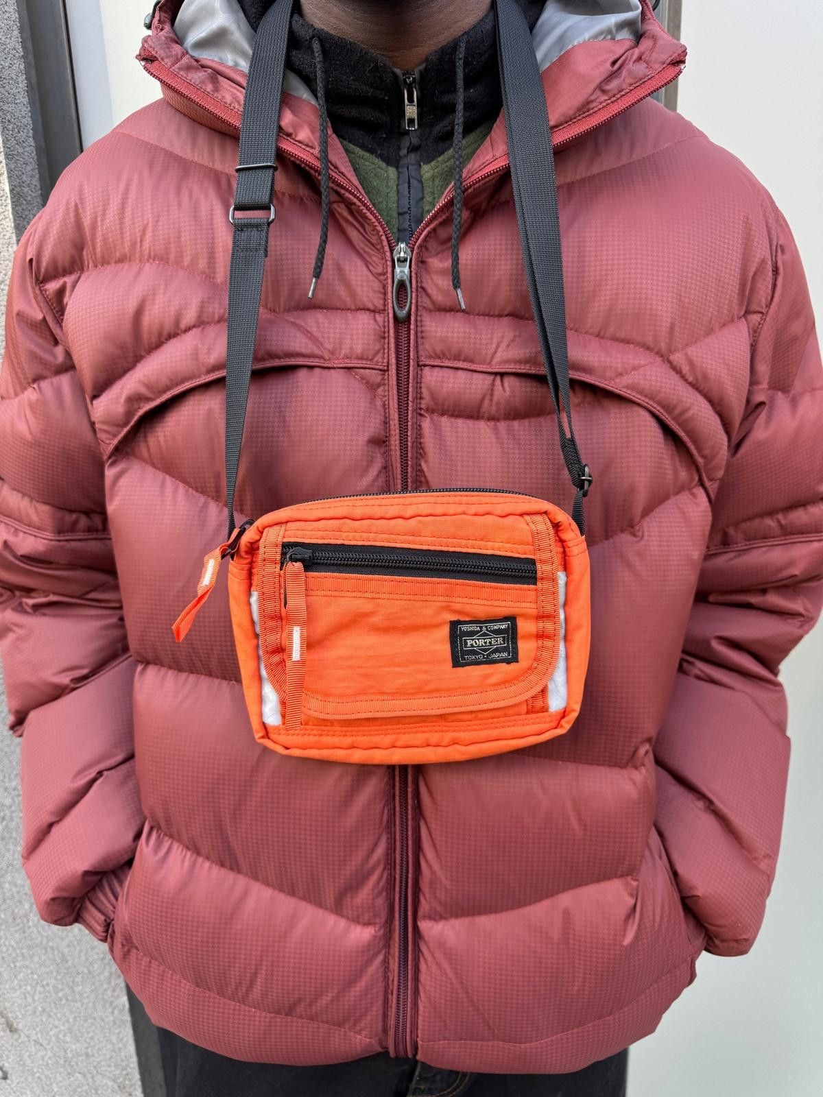 Porter Porter Bright Orange 3M Mini Side Bag Size ONE SIZE - 6 Thumbnail