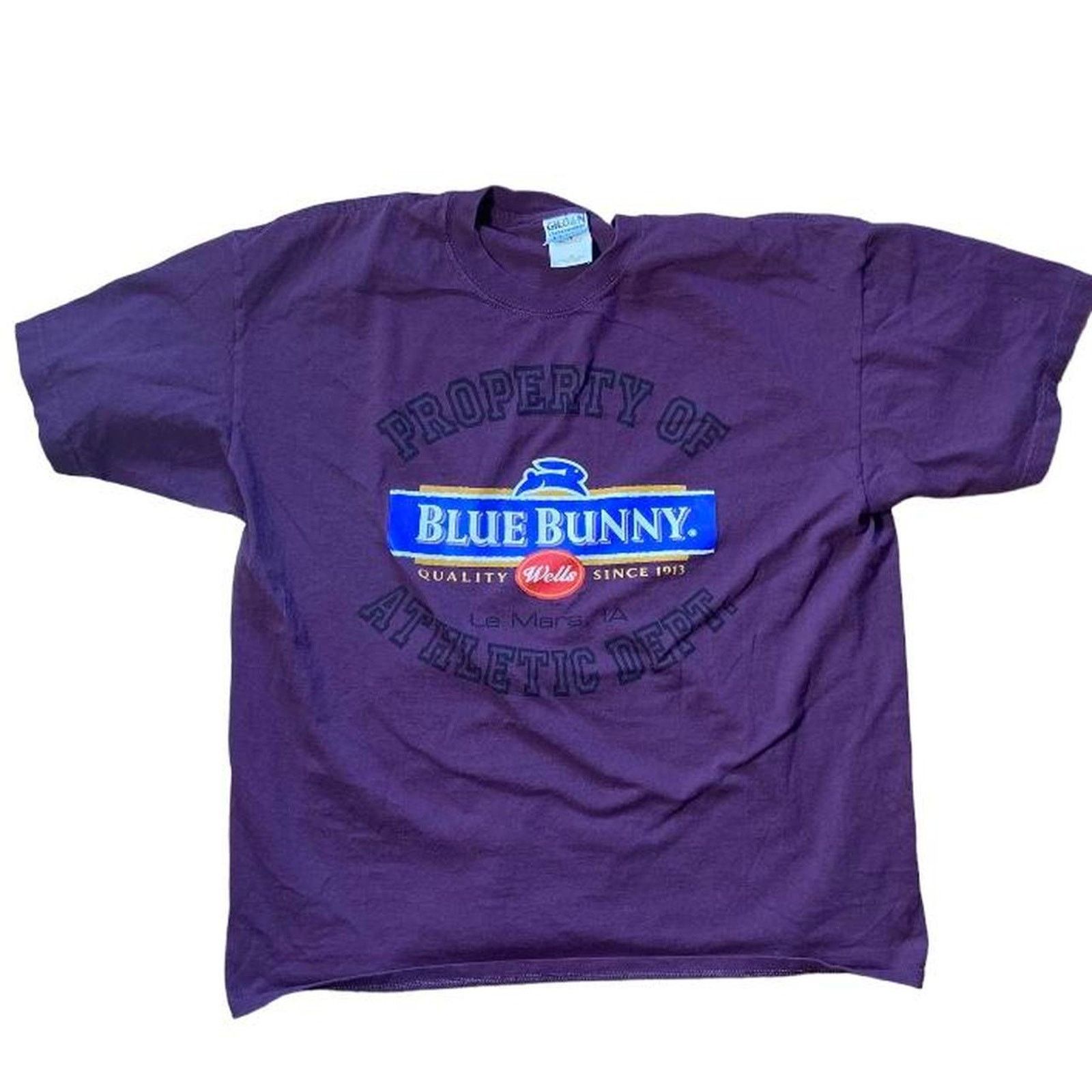 Gildan Y2k blue bunny purple promo Size US XL / EU 56 / 4 - 1 Thumbnail