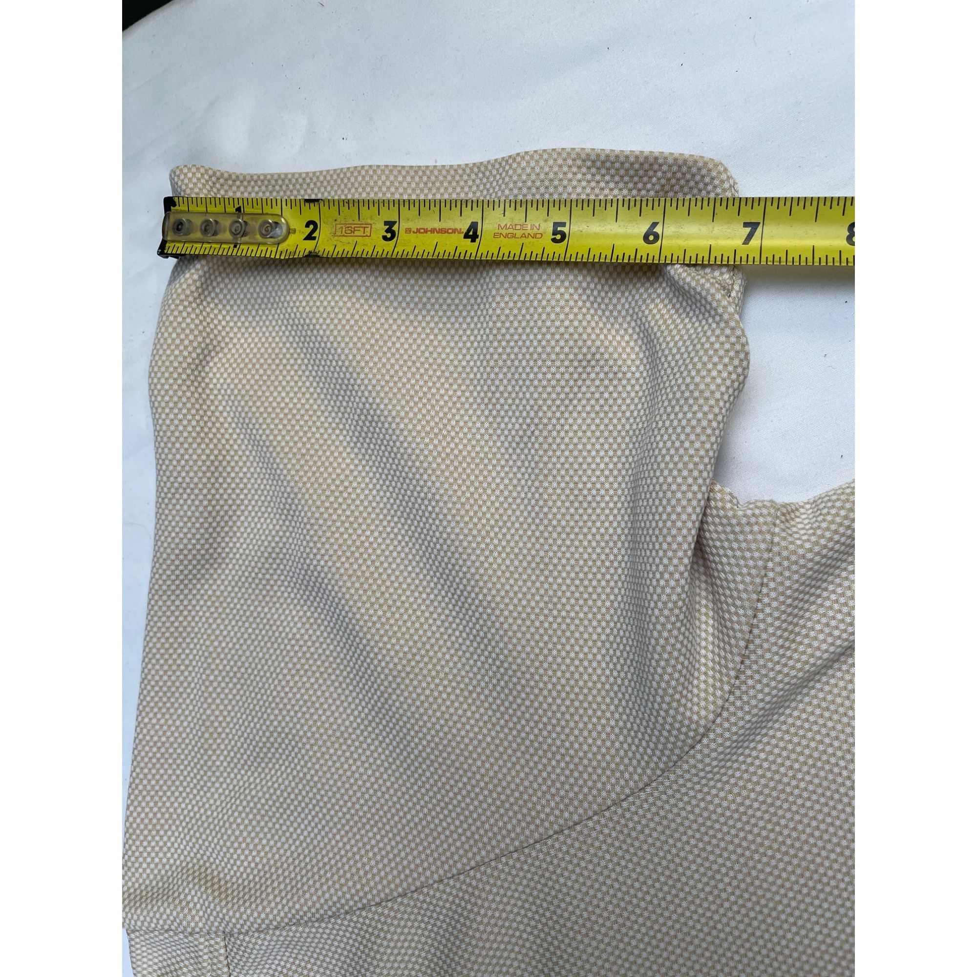 Tommy Bahama Tommy Bahama Men's Tan Polo Shirt Size L SKU 4401 Size US L / EU 52-54 / 3 - 9 Thumbnail