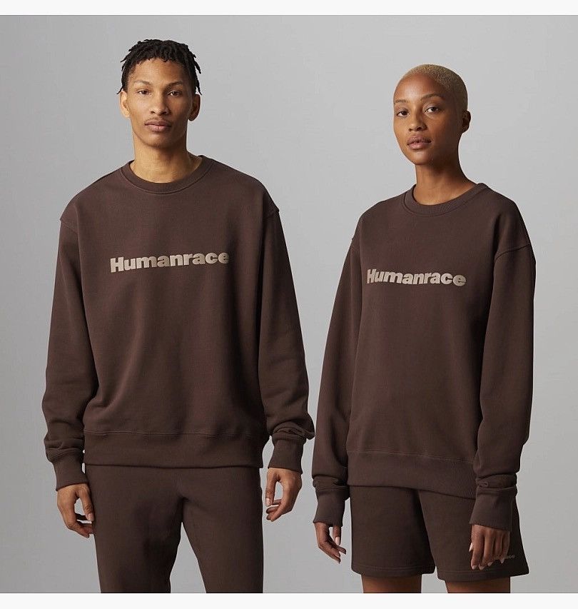 Adidas × Pharrell ADIDAS x PHARRELL WILLIAMS BASICS CREW SWEATSHIRT SIZE “L” Size US L / EU 52-54 / 3 - 10 Thumbnail