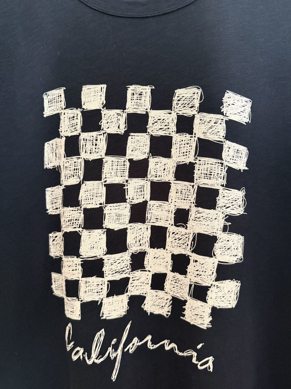 Amiri Checkered California Tee Size US L / EU 52-54 / 3 - 2 Thumbnail