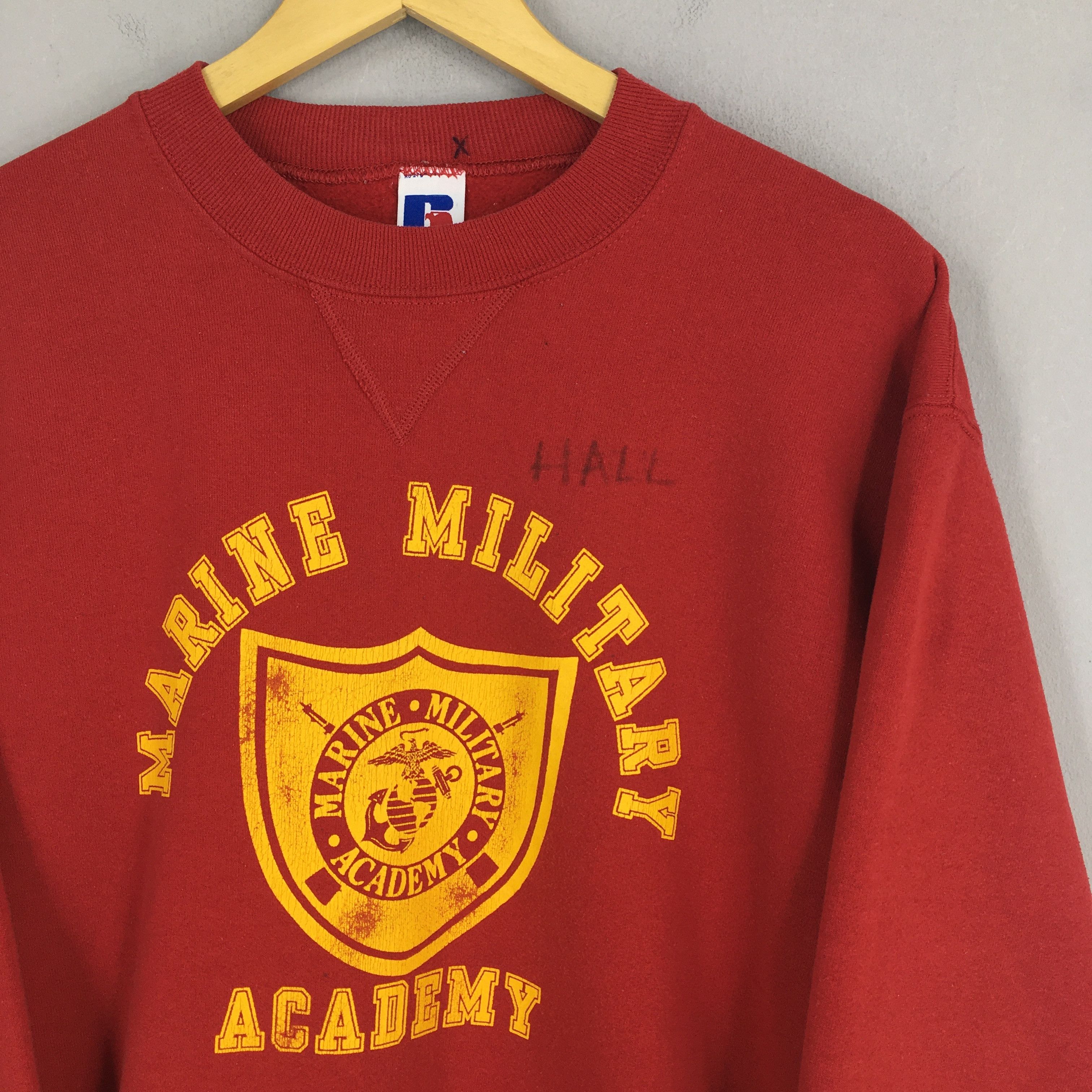 Other Vintage 90s USMC Marine Corps Sweatshirt Crewneck Medium Size US M / EU 48-50 / 2 - 2 Thumbnail
