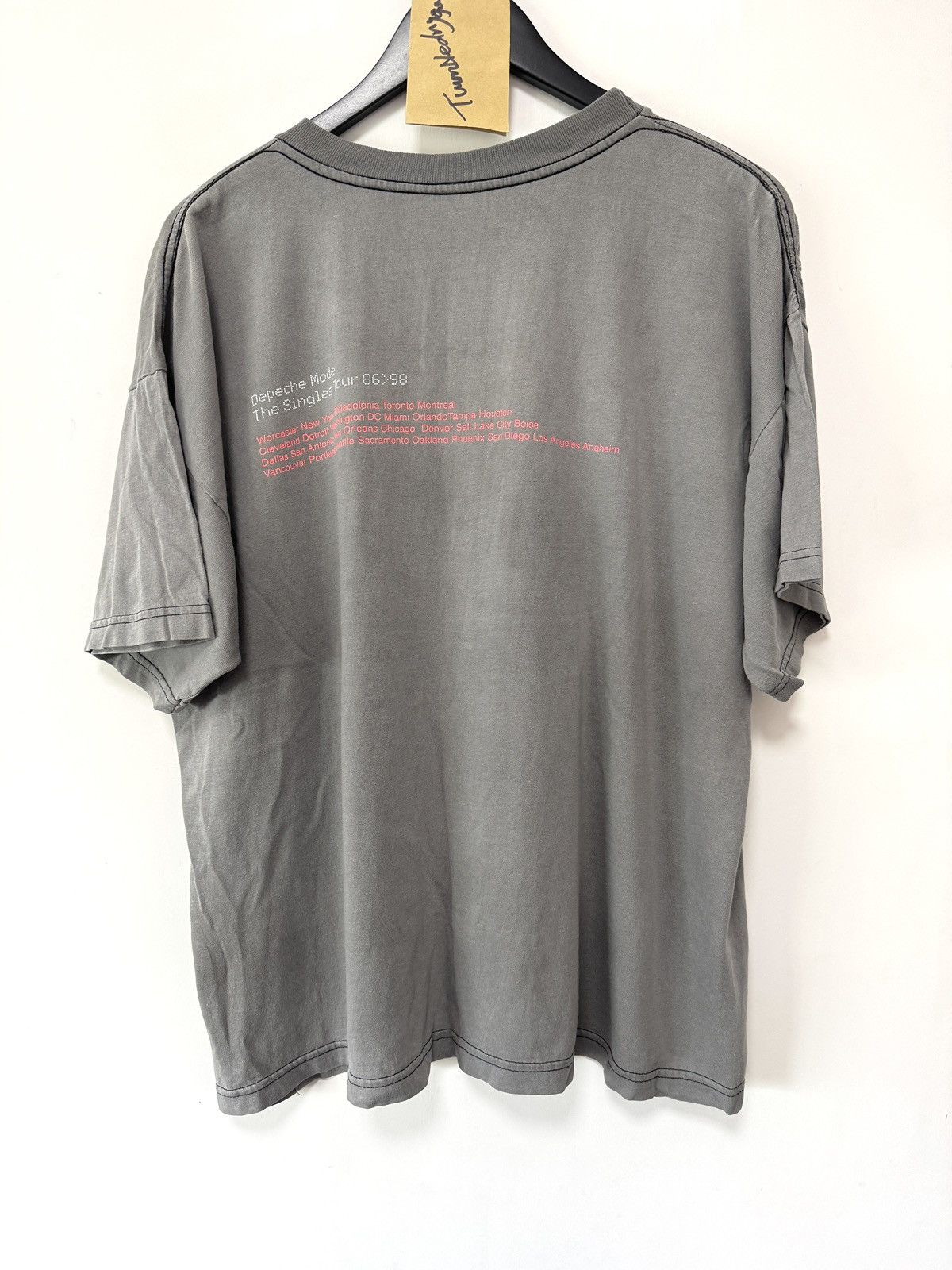 Vintage Vintage 1998 Depeche Mode Tee Size US XL / EU 56 / 4 - 2 Thumbnail