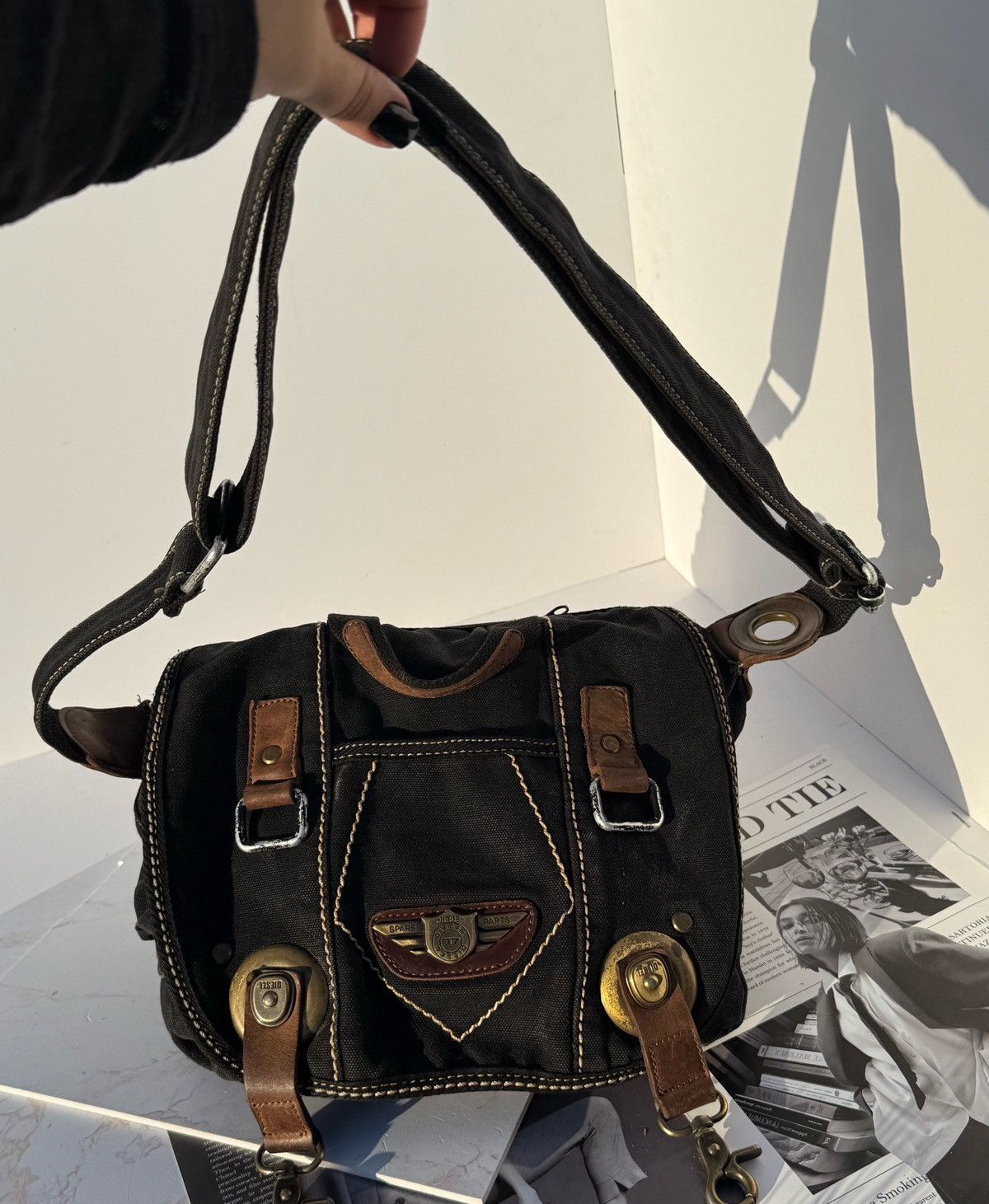 Diesel Diesel vintage bag/backpack Size ONE SIZE - 10 Thumbnail