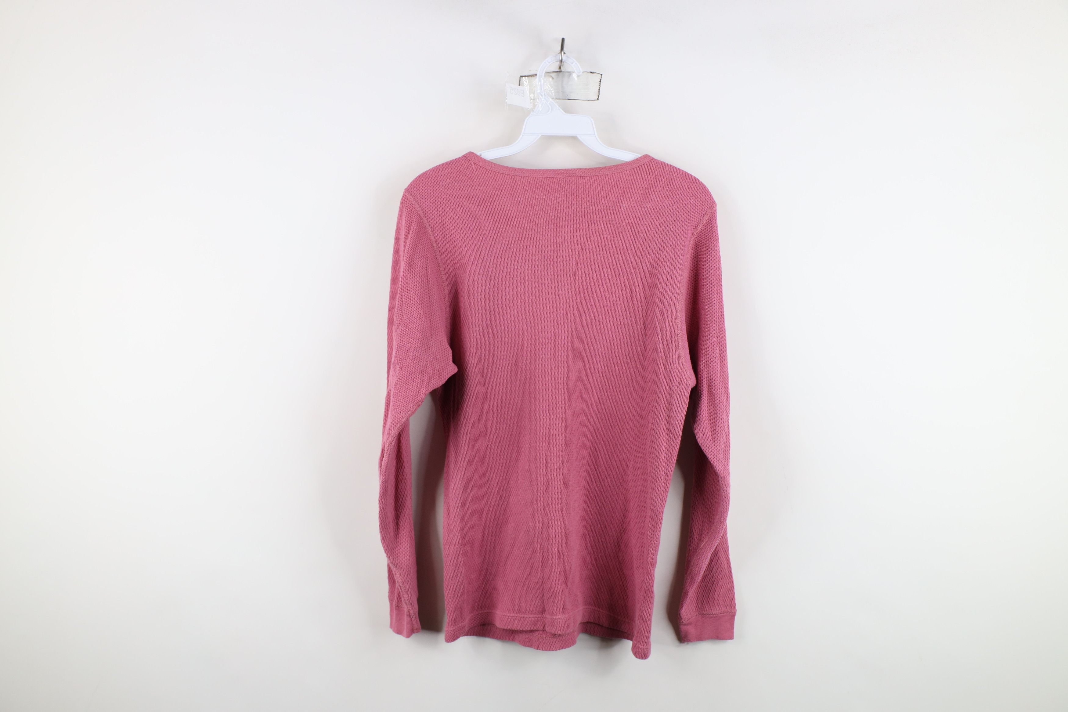 Vintage Vintage 90s Babydoll Flower Thermal Waffle Knit T-Shirt USA Size M / US 6-8 / IT 42-44 - 11 Thumbnail