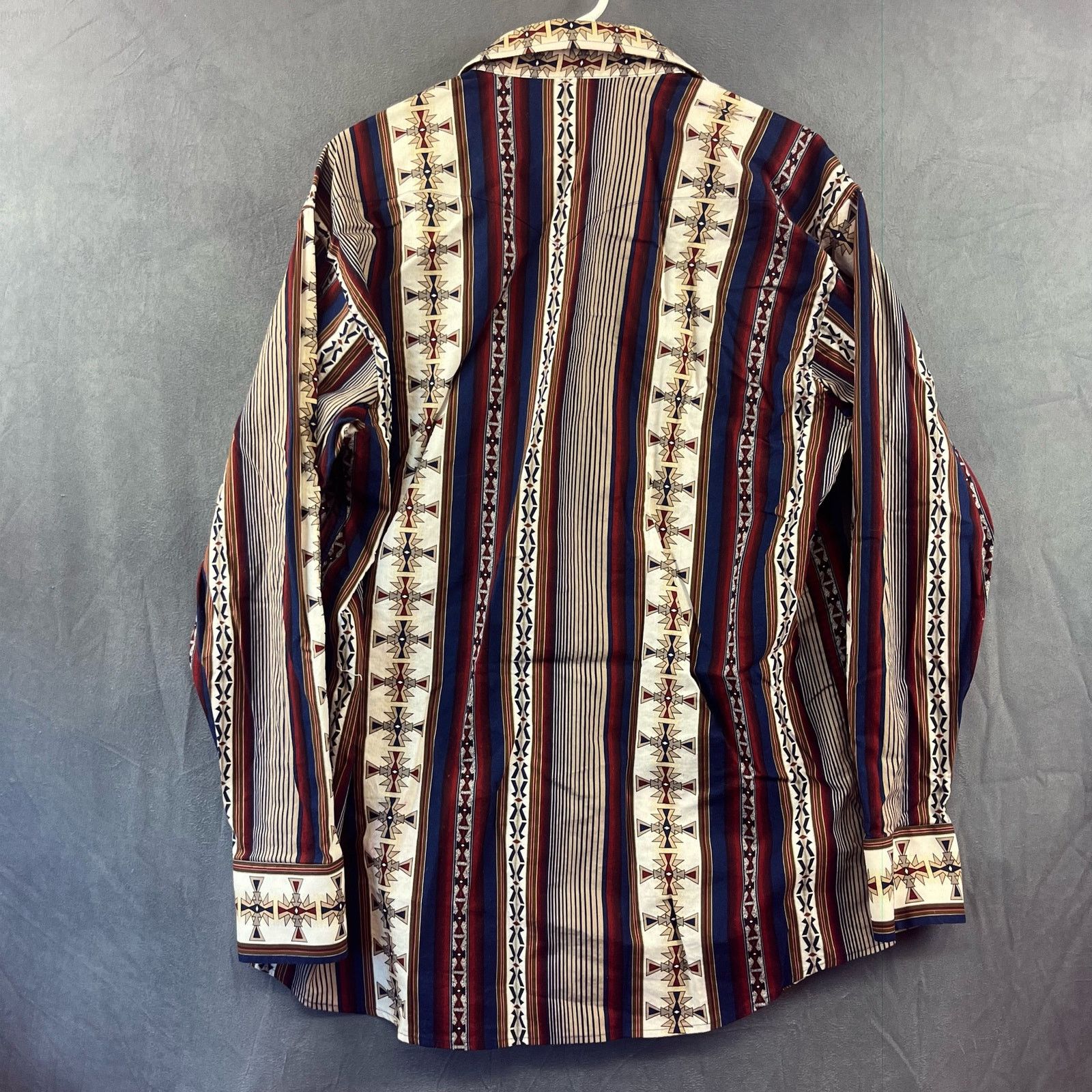 Panhandle Slim Vintage 90's Panhandle Slim Pearl Snap Shirt XL Fair Isle Size US XL / EU 56 / 4 - 10 Thumbnail