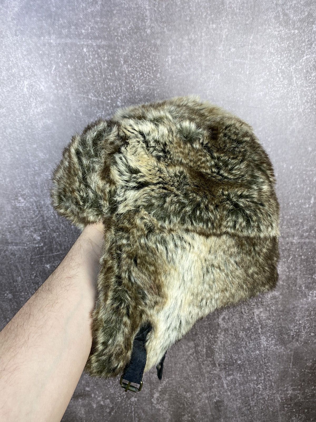 Vintage Vintage Fur Ushanka Beanie Mohair Trapper Hat VTg Size ONE SIZE - 2 Thumbnail