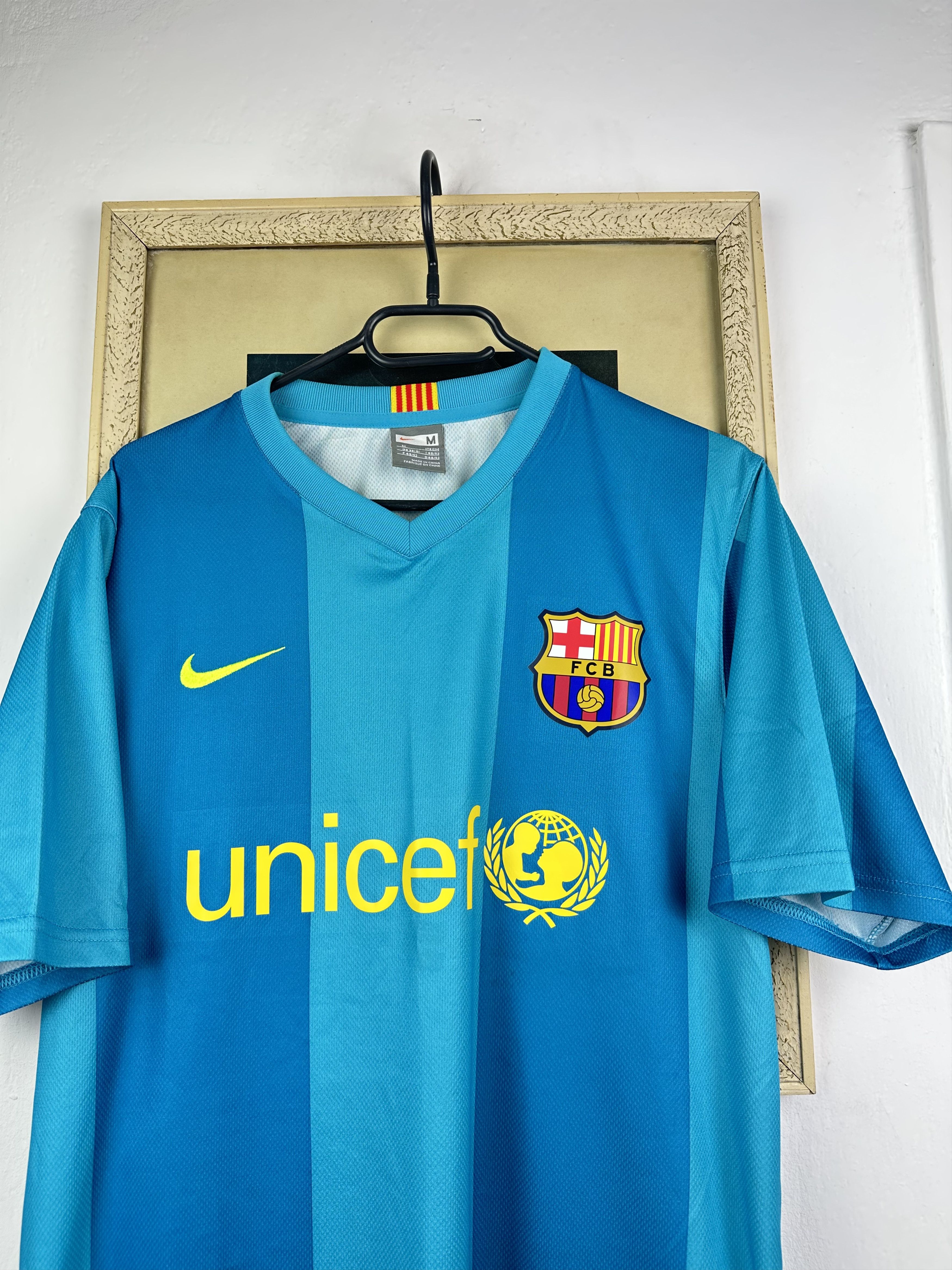 Nike × Vintage Barcelona football shirt 2007 Soccer Nike Jersey Tee Hype Size US M / EU 48-50 / 2 - 2 Thumbnail