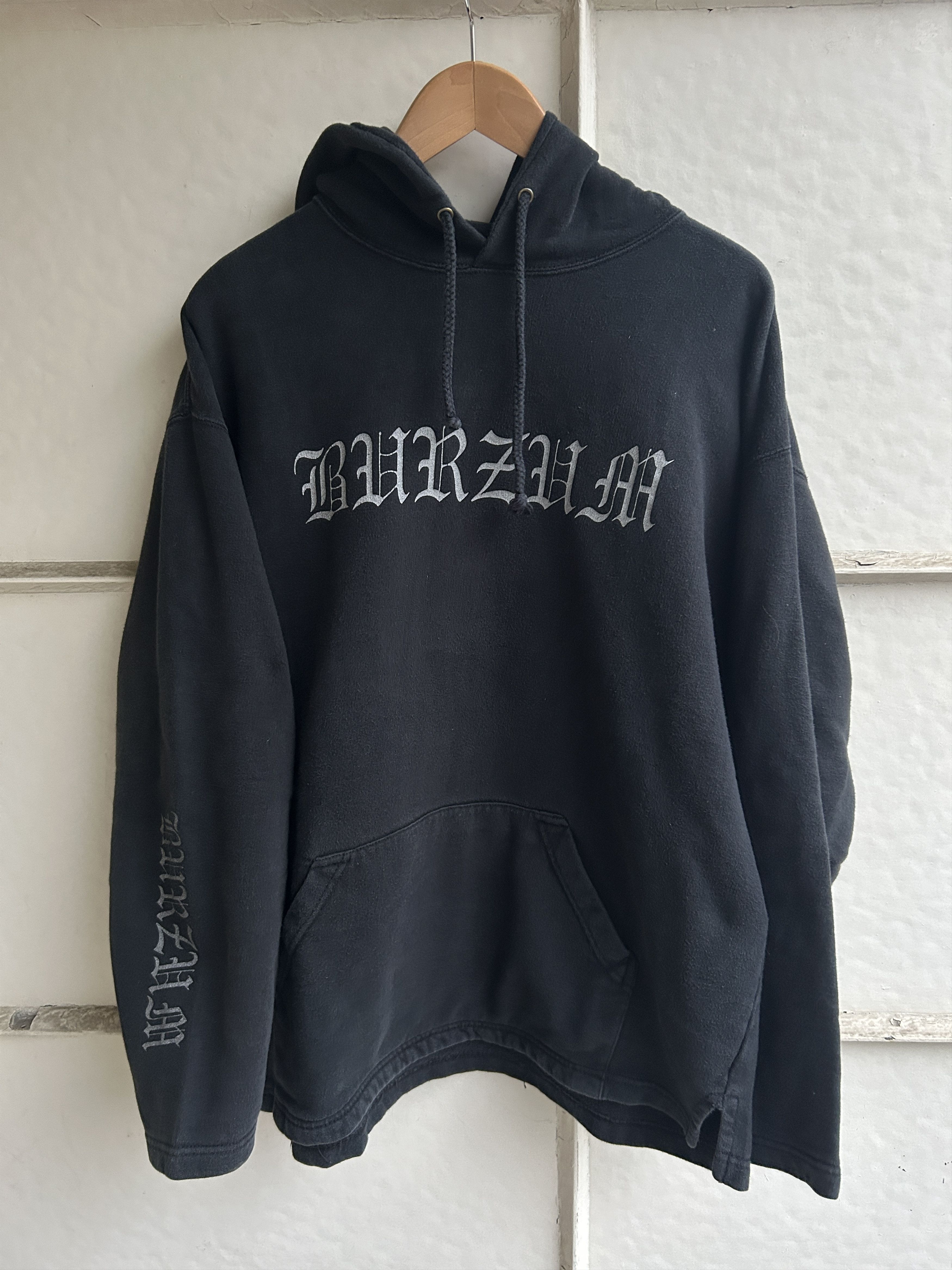 Vintage Vintage super rare 1997 Burzum hoodie Misanthropy Records | Grailed