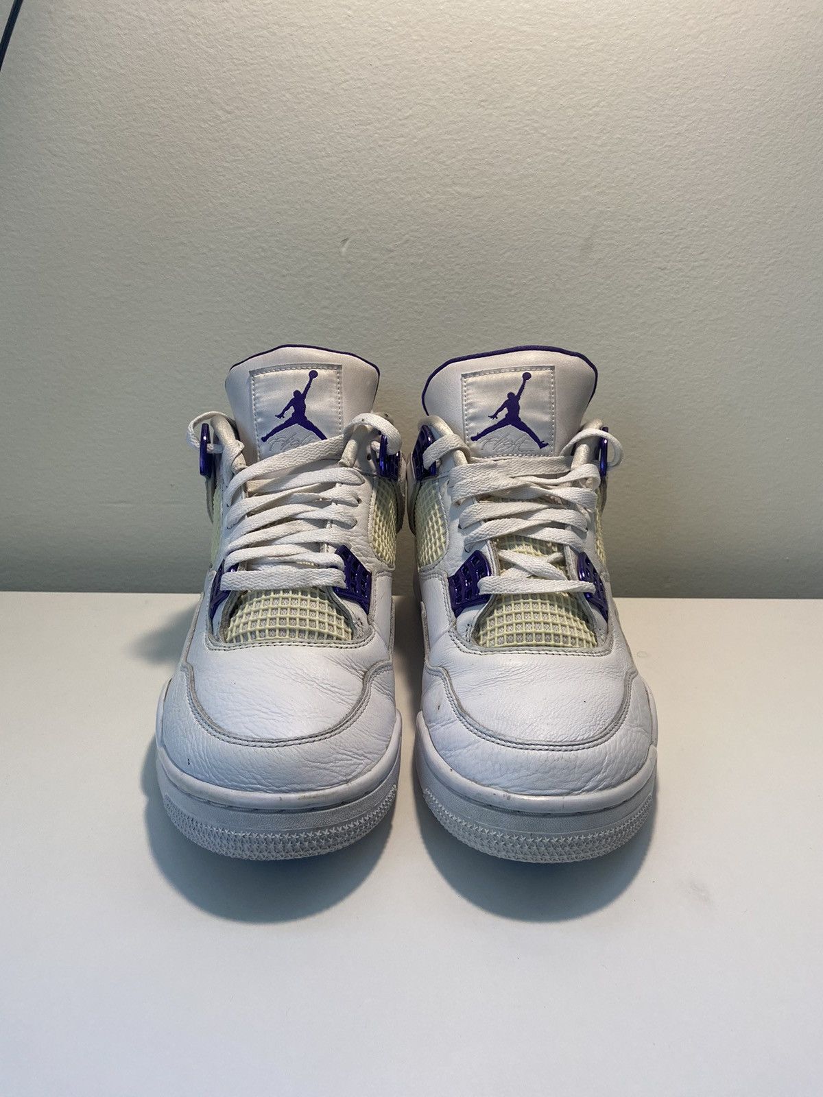 Jordan Brand Jordan 4 Retro Mid Purple Metallic Size US 11 / EU 44 - 1 Thumbnail