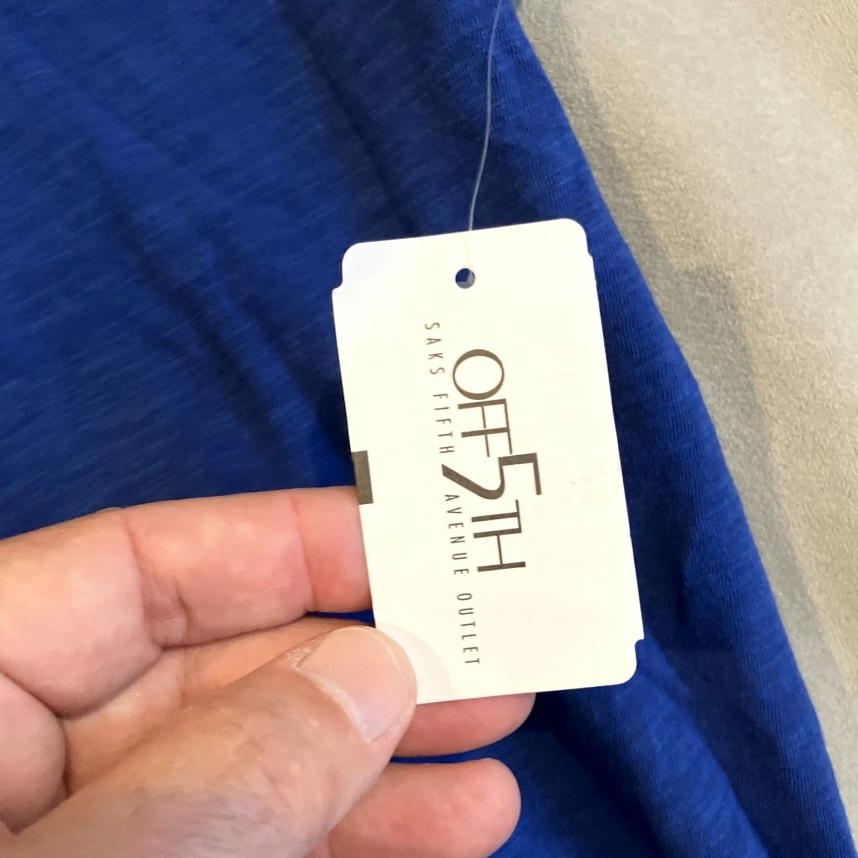 Saks Fifth Avenue SAKS FIFTH AVENUE Golf Polo Shirt Royal Blue Slim Fit Size XL NWT Men's Size US XL / EU 56 / 4 - 4 Thumbnail