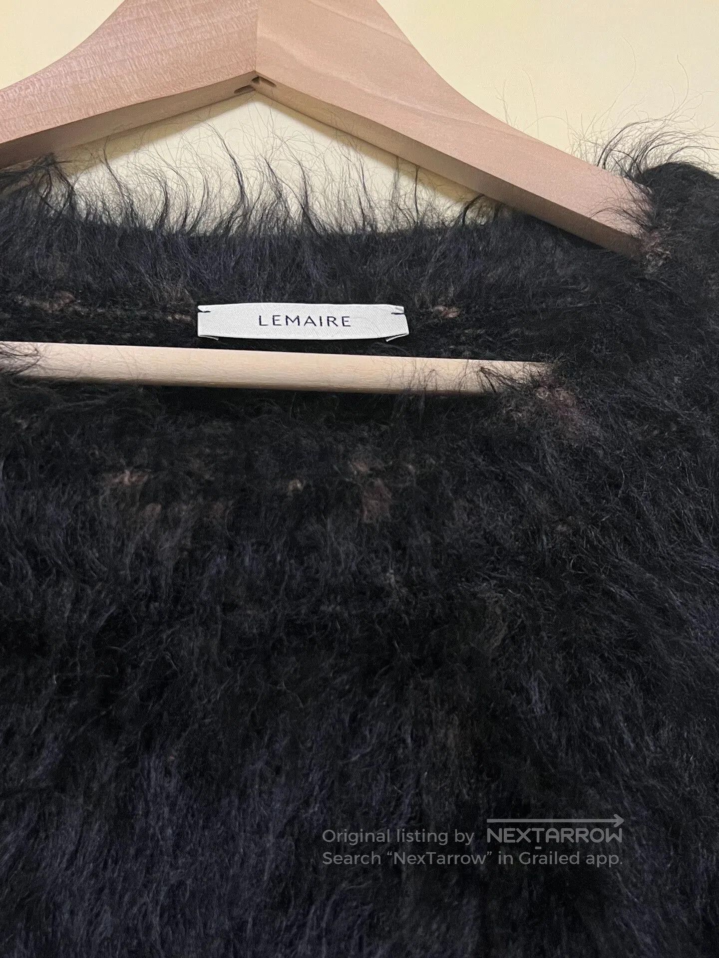 Lemaire Lemaire Black Mohair Sweater Pullover. Size US M / EU 48-50 / 2 - 4 Thumbnail