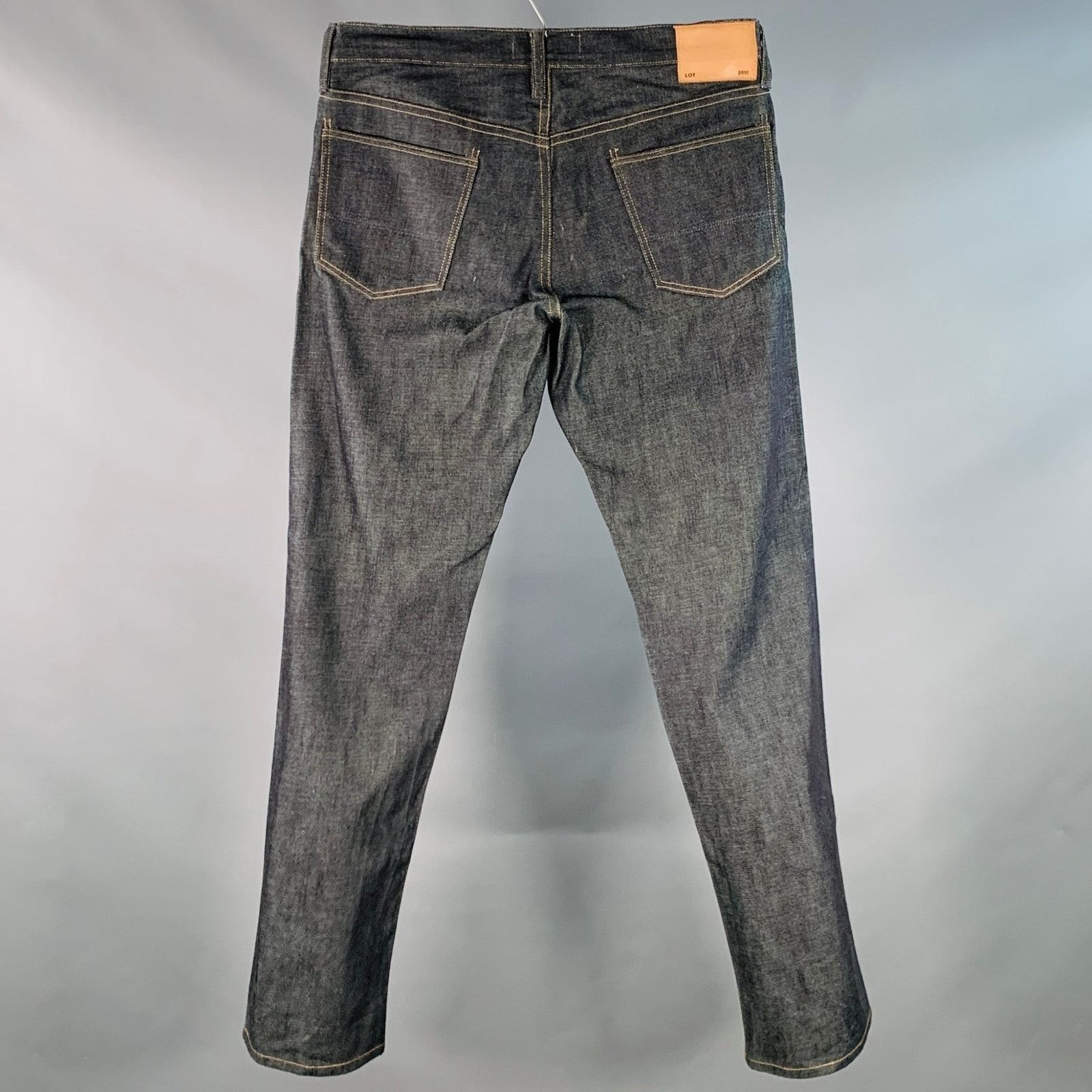 Simon Miller SIMON MILLER Size 32 Blue Indigo Cotton Button Fly Jeans Size US 32 / EU 48 - 2 Thumbnail