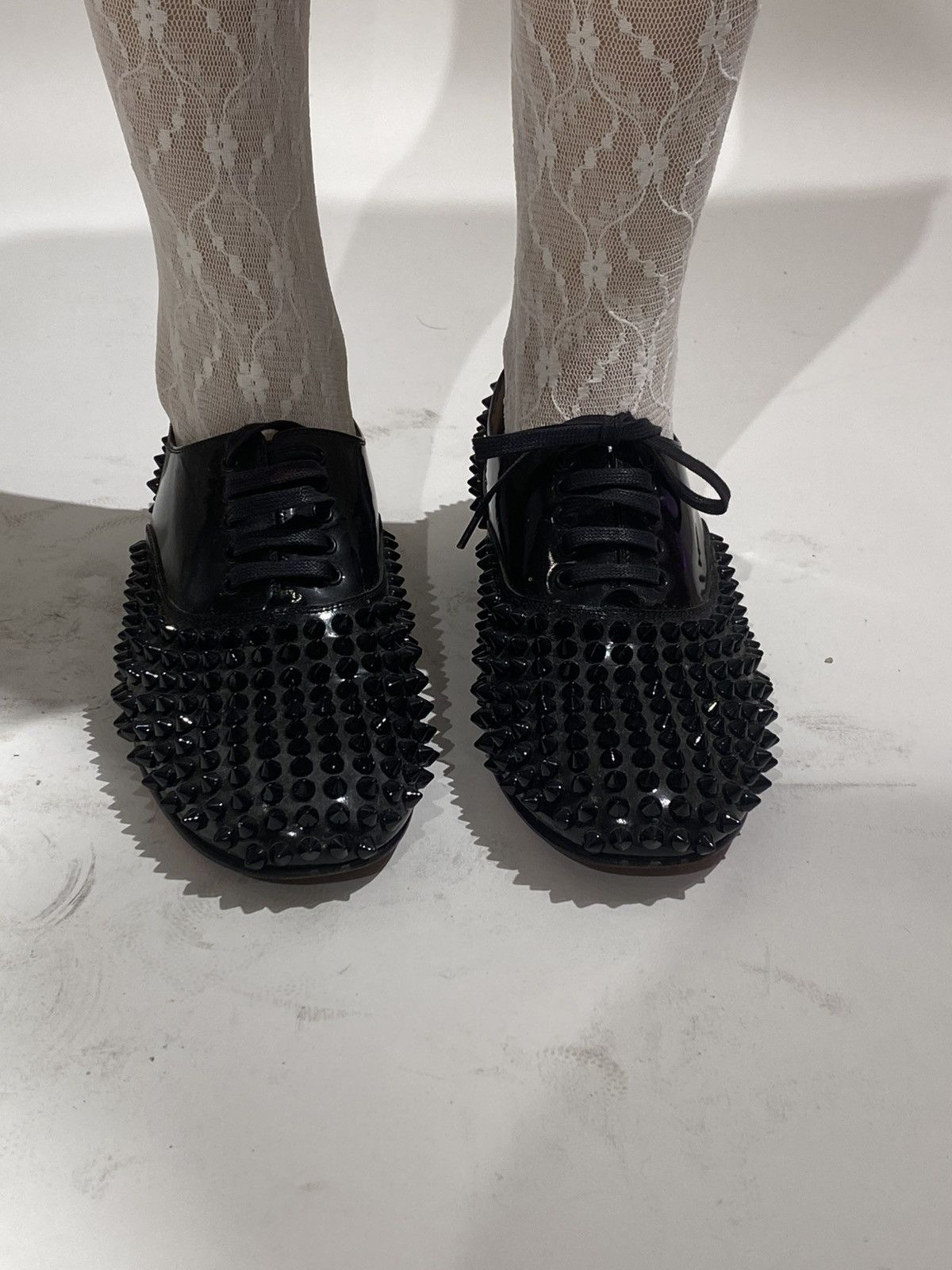 Christian Louboutin Christian Louboutin Freddy Spiked derby Shoe Size 37 Size US 7 / IT 37 - 9 Thumbnail