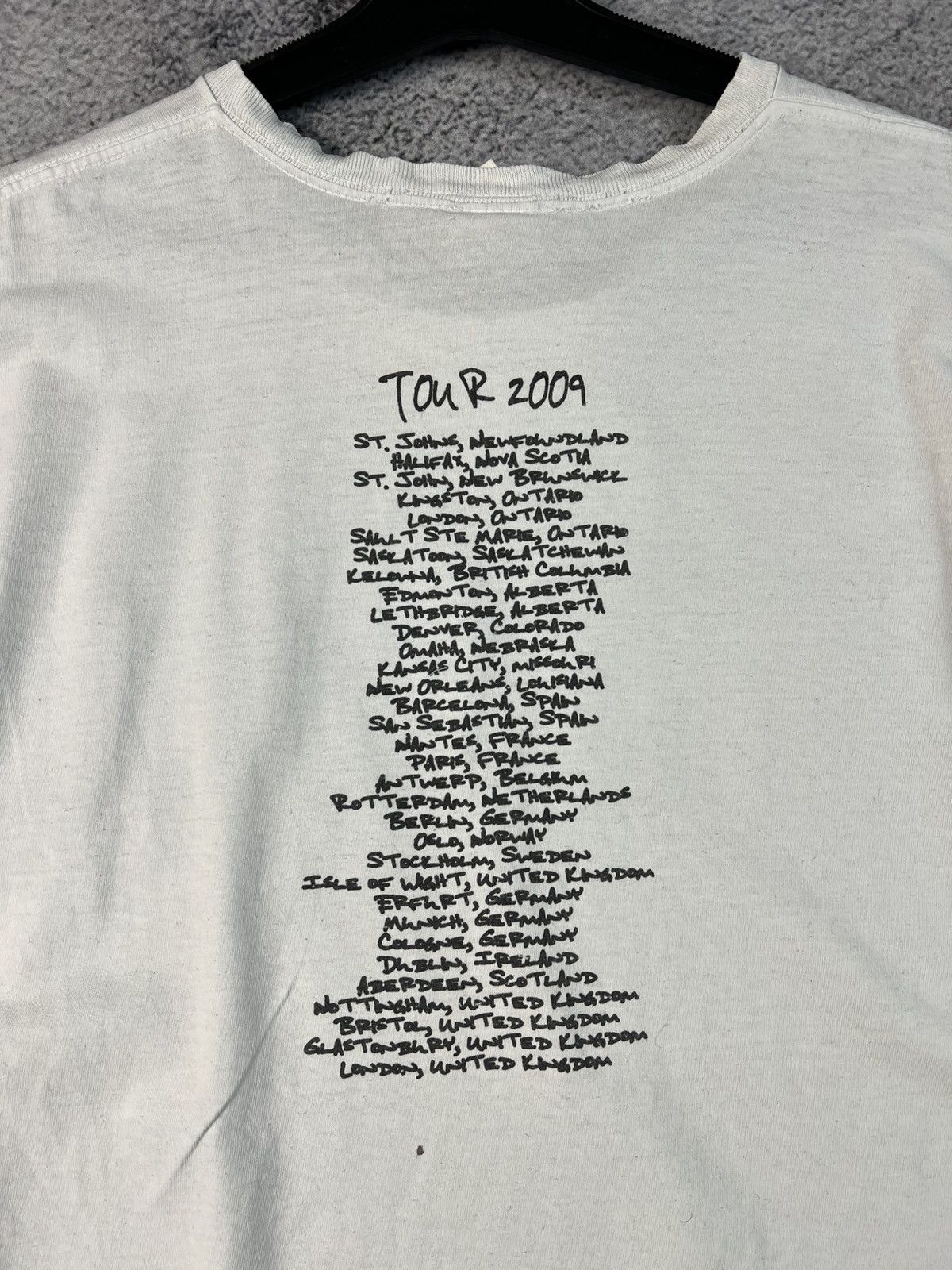 Band Tees Neil Young 2009 tour T-shirt Size US L / EU 52-54 / 3 - 6 Thumbnail