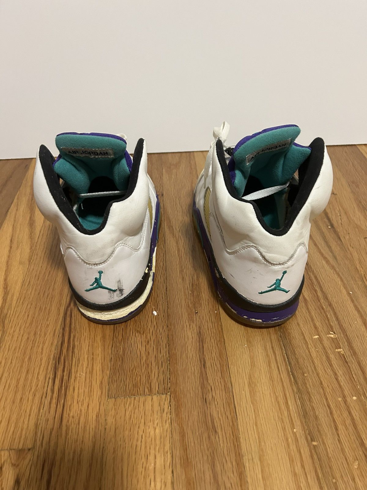 Nike Air Jordan 5 Grape 2006 Size 11.5 Size US 11.5 / EU 44-45 - 5 Thumbnail