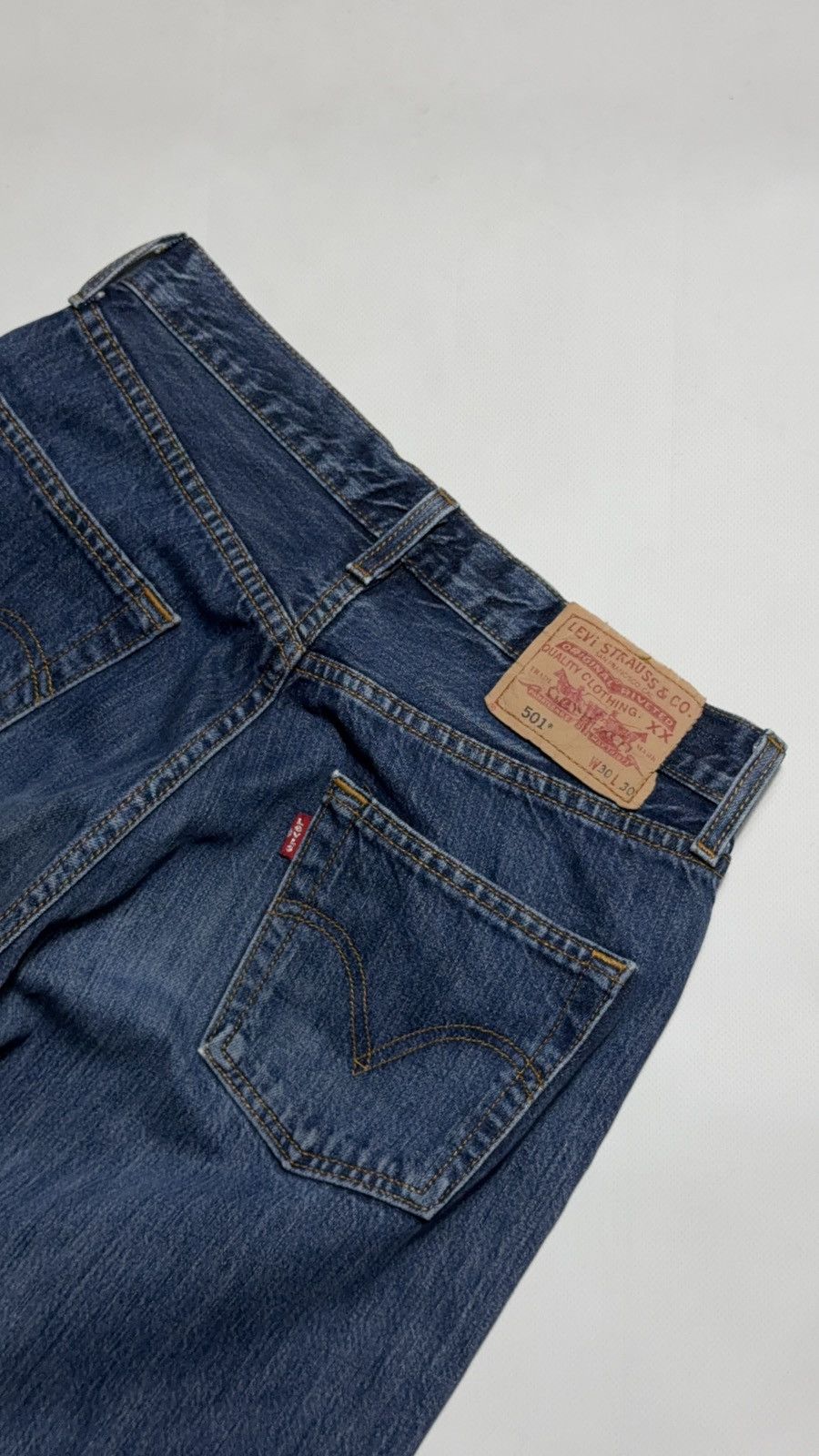 Levi's Vintage Levis 501 size 30x30 Size US 30 / EU 46 - 3 Thumbnail