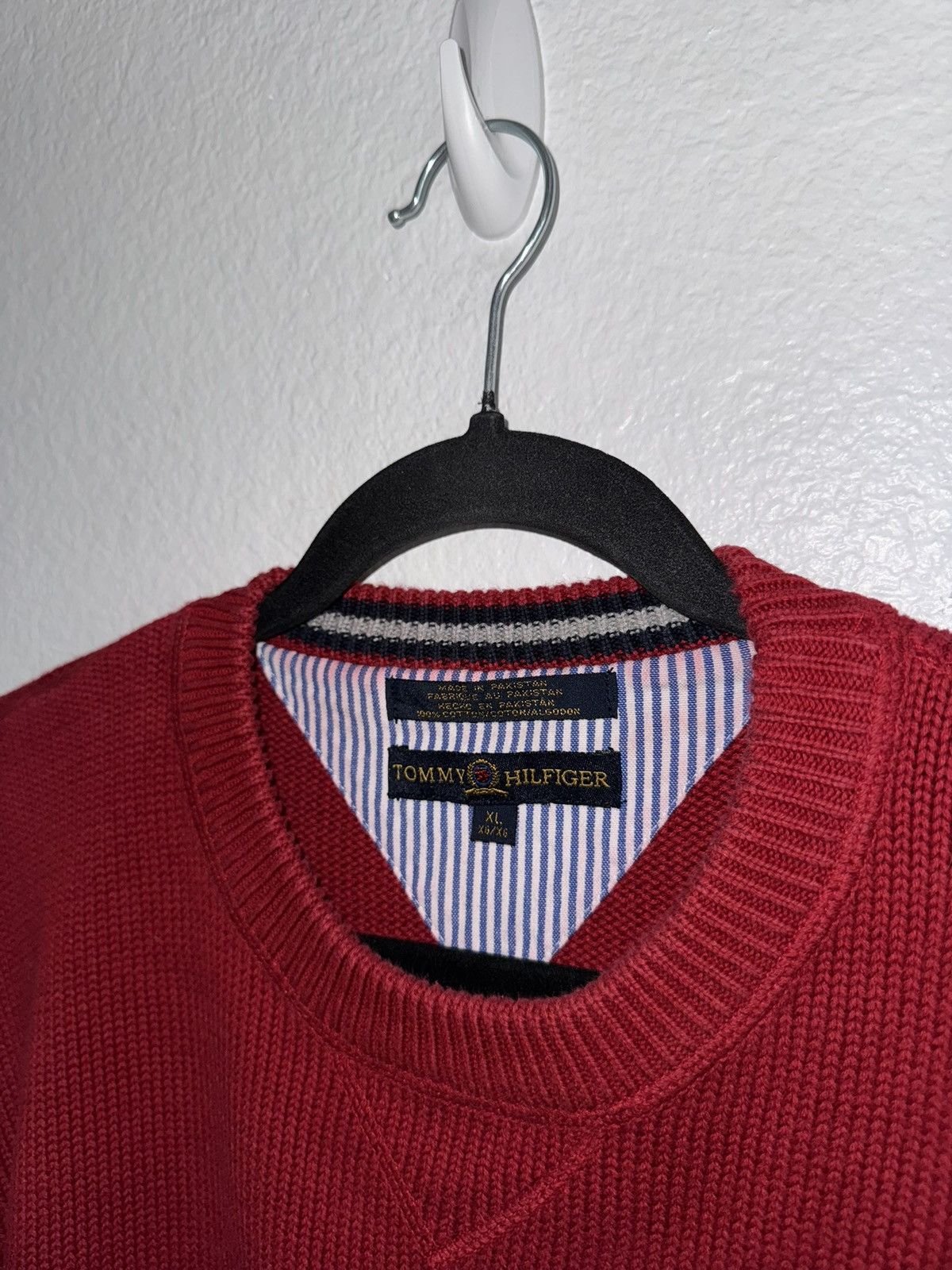 Tommy Hilfiger Vintage Tommy Hilfiger Sweater Size US XL / EU 56 / 4 - 4 Thumbnail