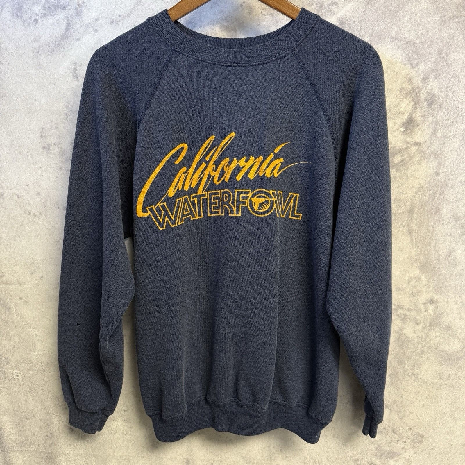 Vintage Vintage 80s California Waterfowl Sweatshirt Mens XL 23x25 Size US XL / EU 56 / 4 - 2 Thumbnail