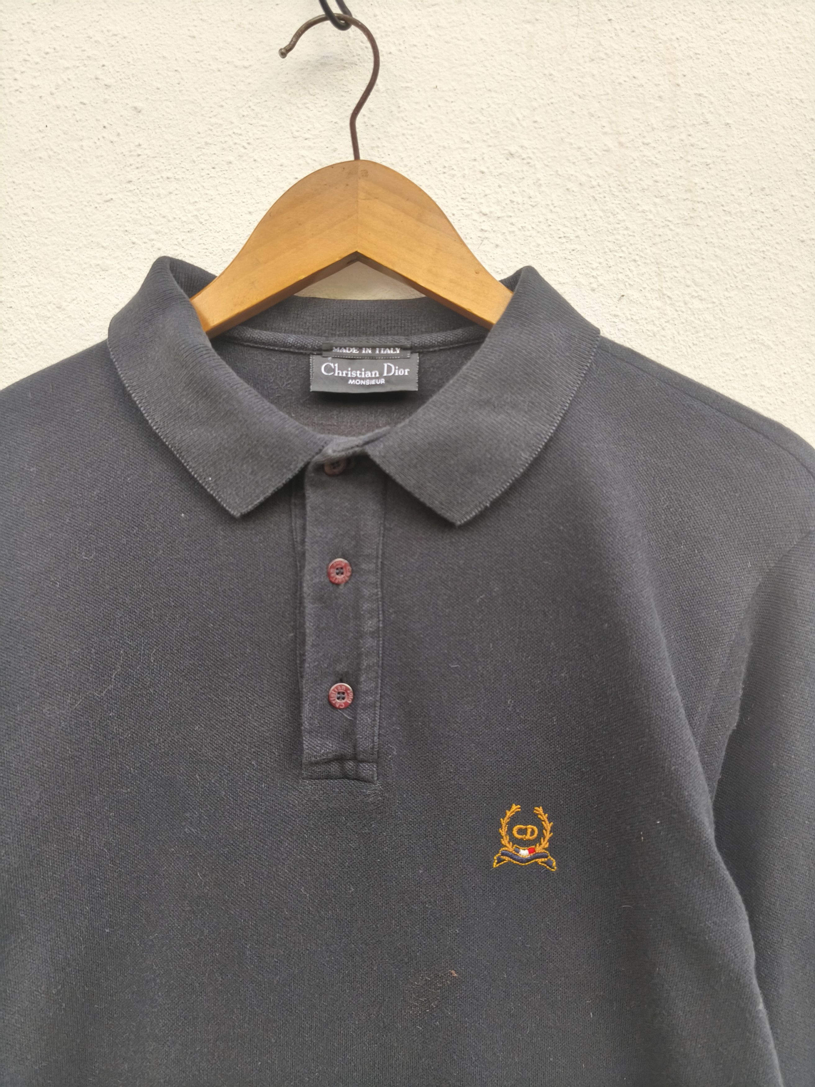 Christian Dior Monsieur 🔥 Vintage Christian Dior Monsieur polo long sleeve Size US M / EU 48-50 / 2 - 1 Thumbnail