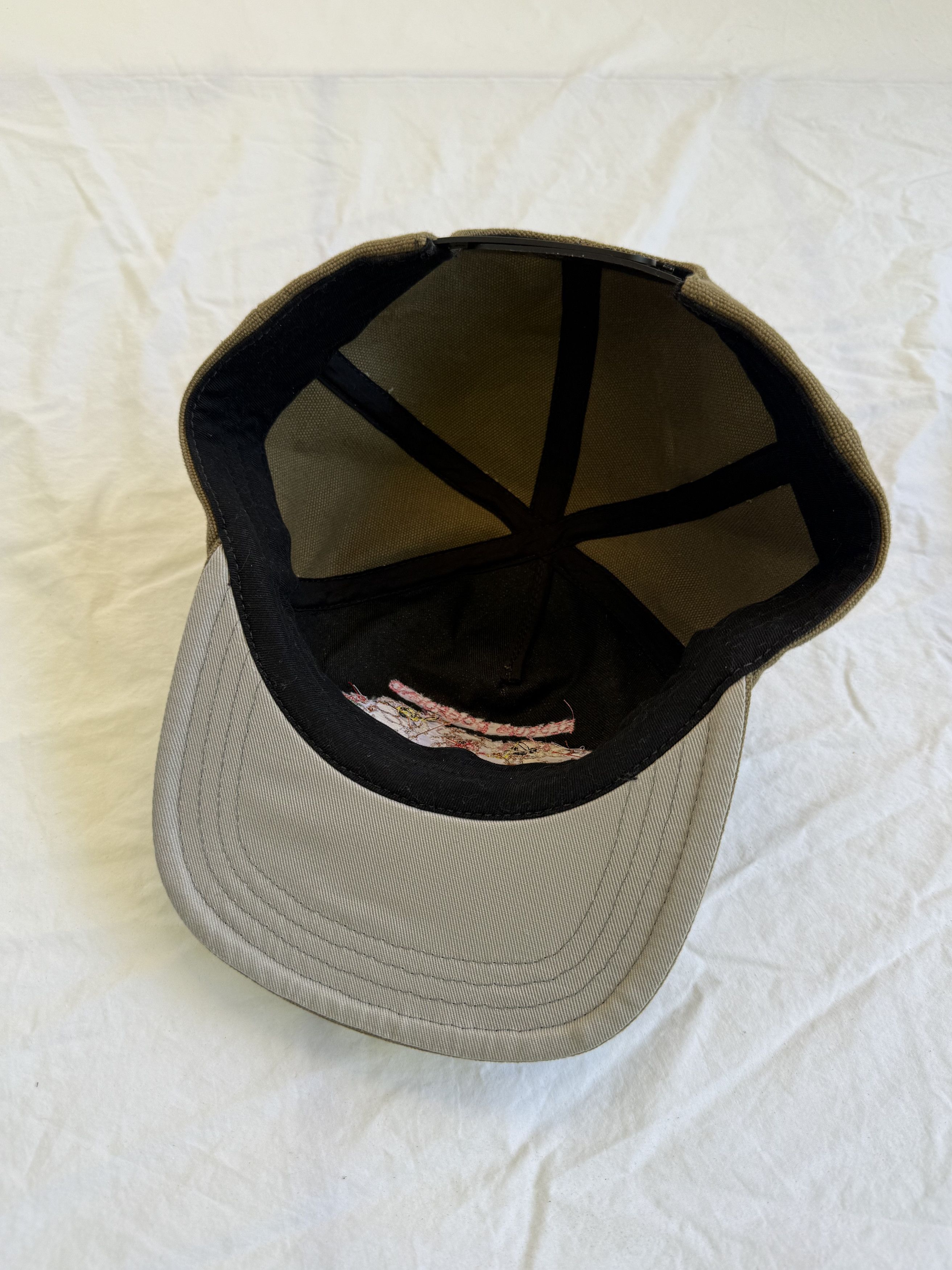 Redrum Dogpound Handmade Canvas Snapback Hat Size ONE SIZE - 4 Thumbnail